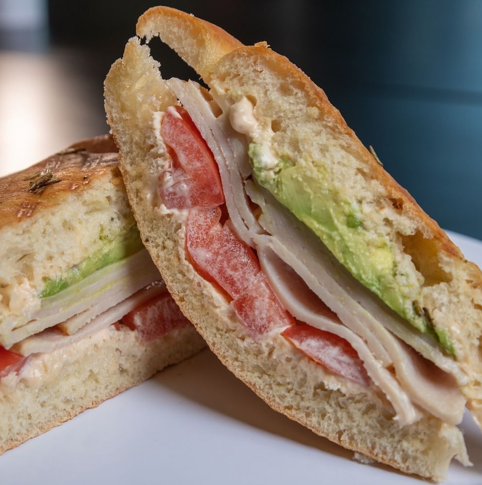 Turkey and Avocado Sandwich