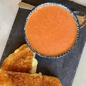Roasted Tomato Soup w/grilled cheese sandwich