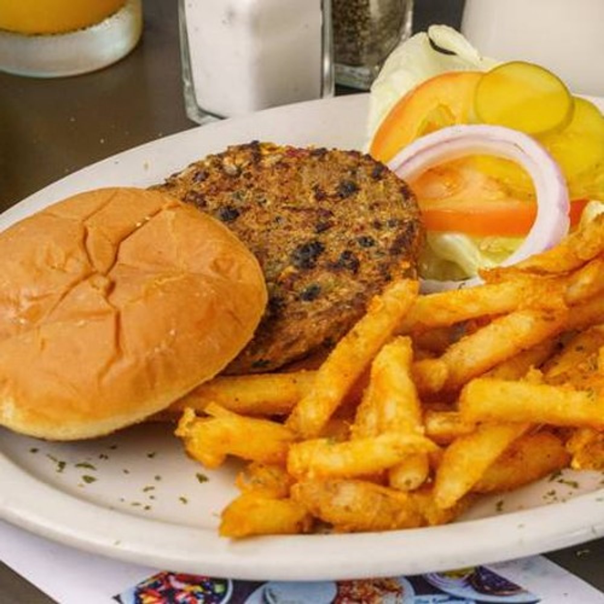 Vegetarian/Vegan No Bun