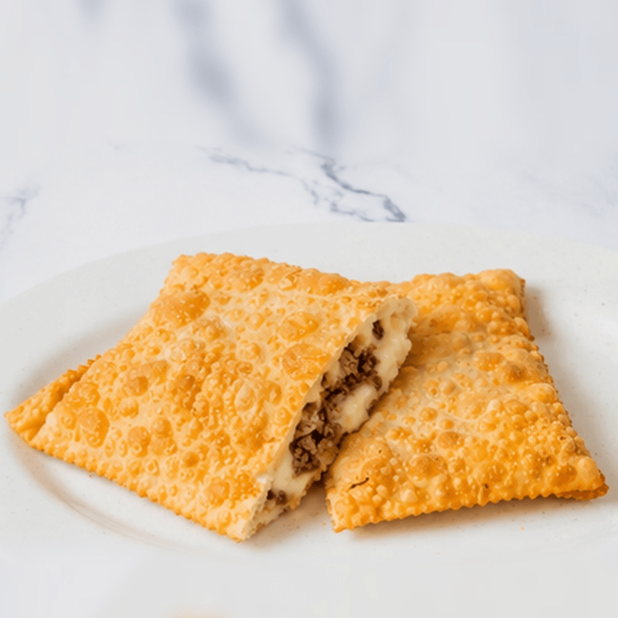 Pastel de Carne e Queijo