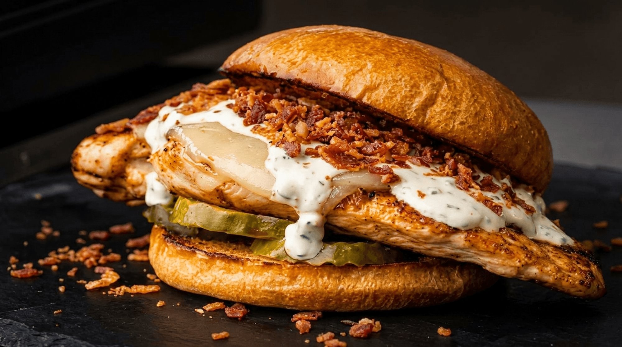 Chicken Bacon Burger