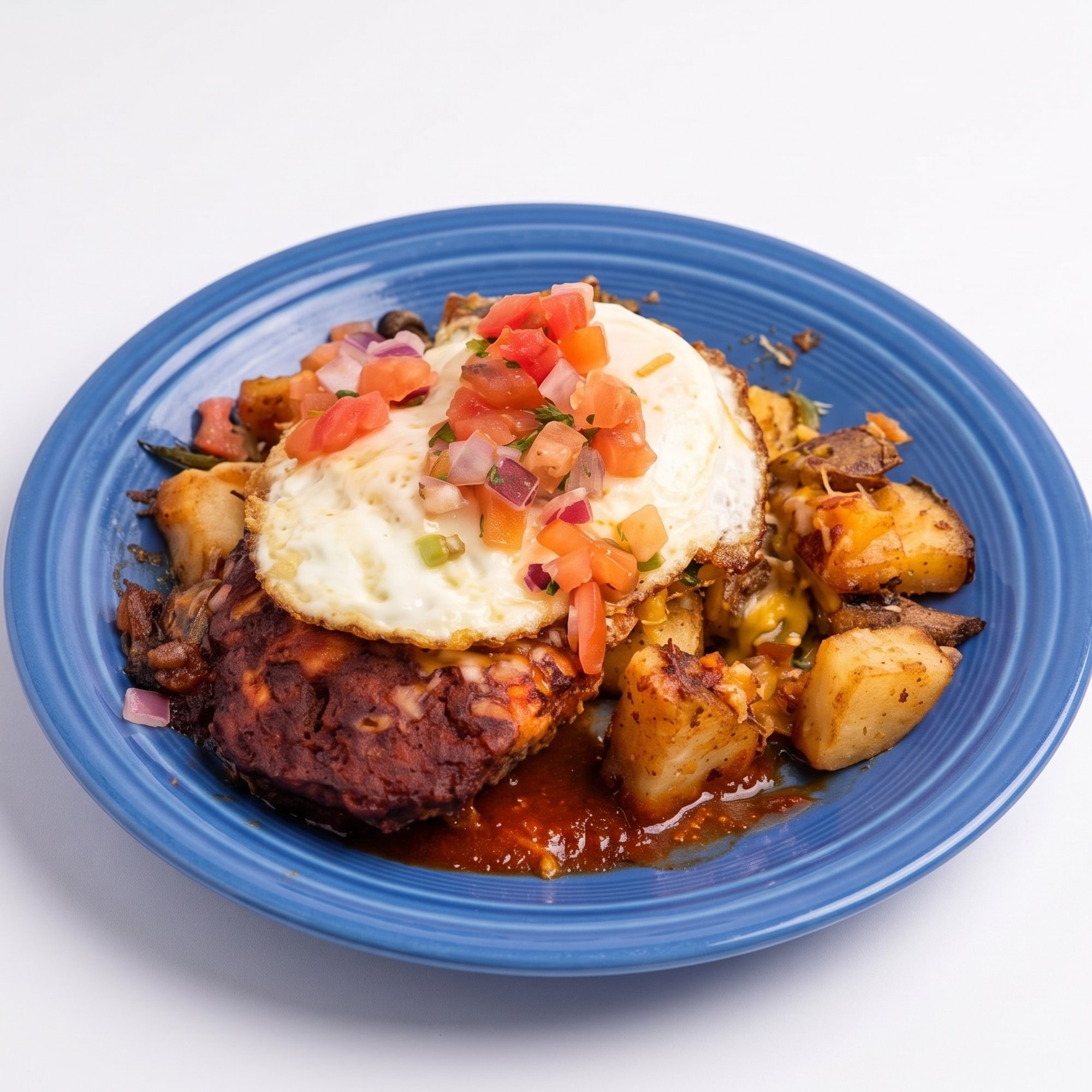 Meatloaf and Eggs