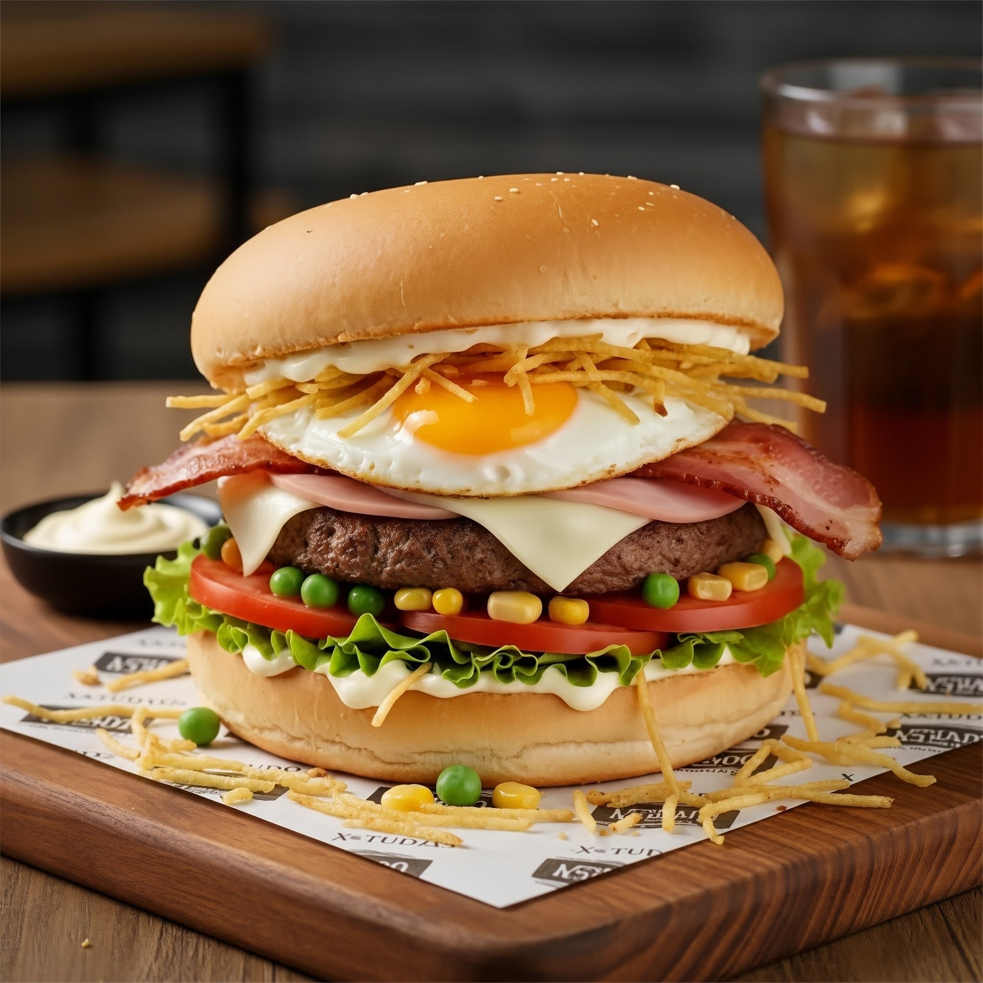 (X Tudo) Everything Sandwich
