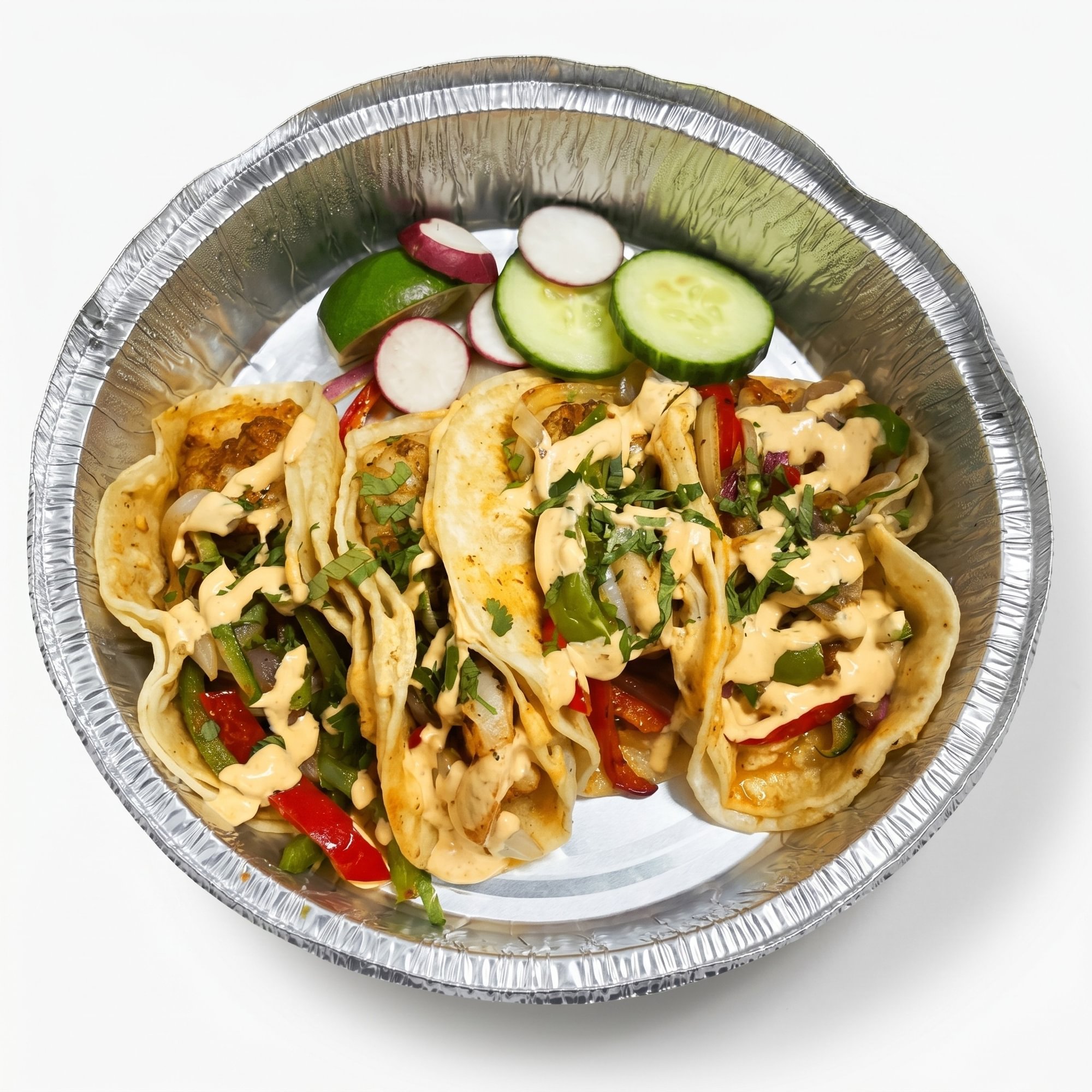 Shrimp or Salmon Taco Platter