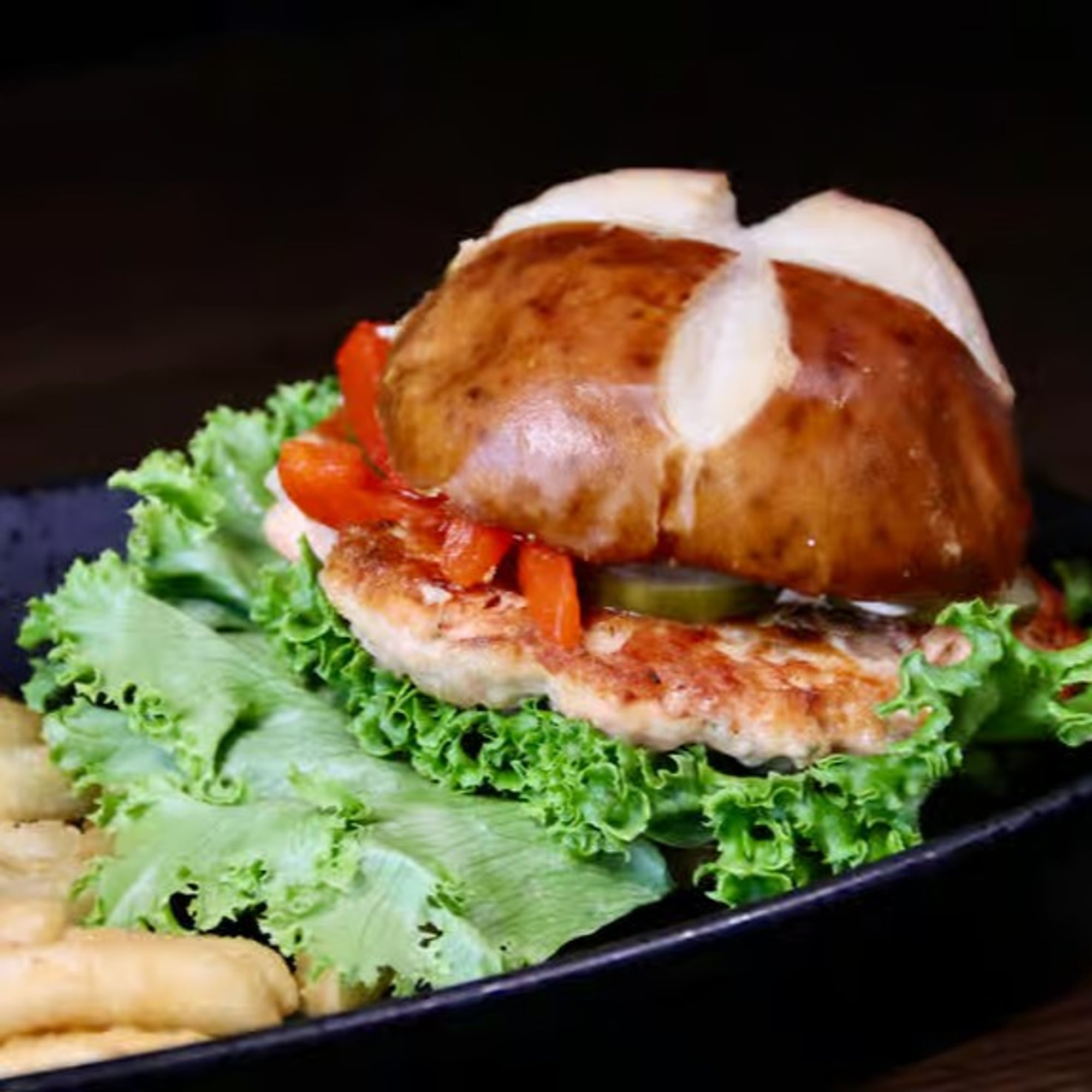 Salmon Burger