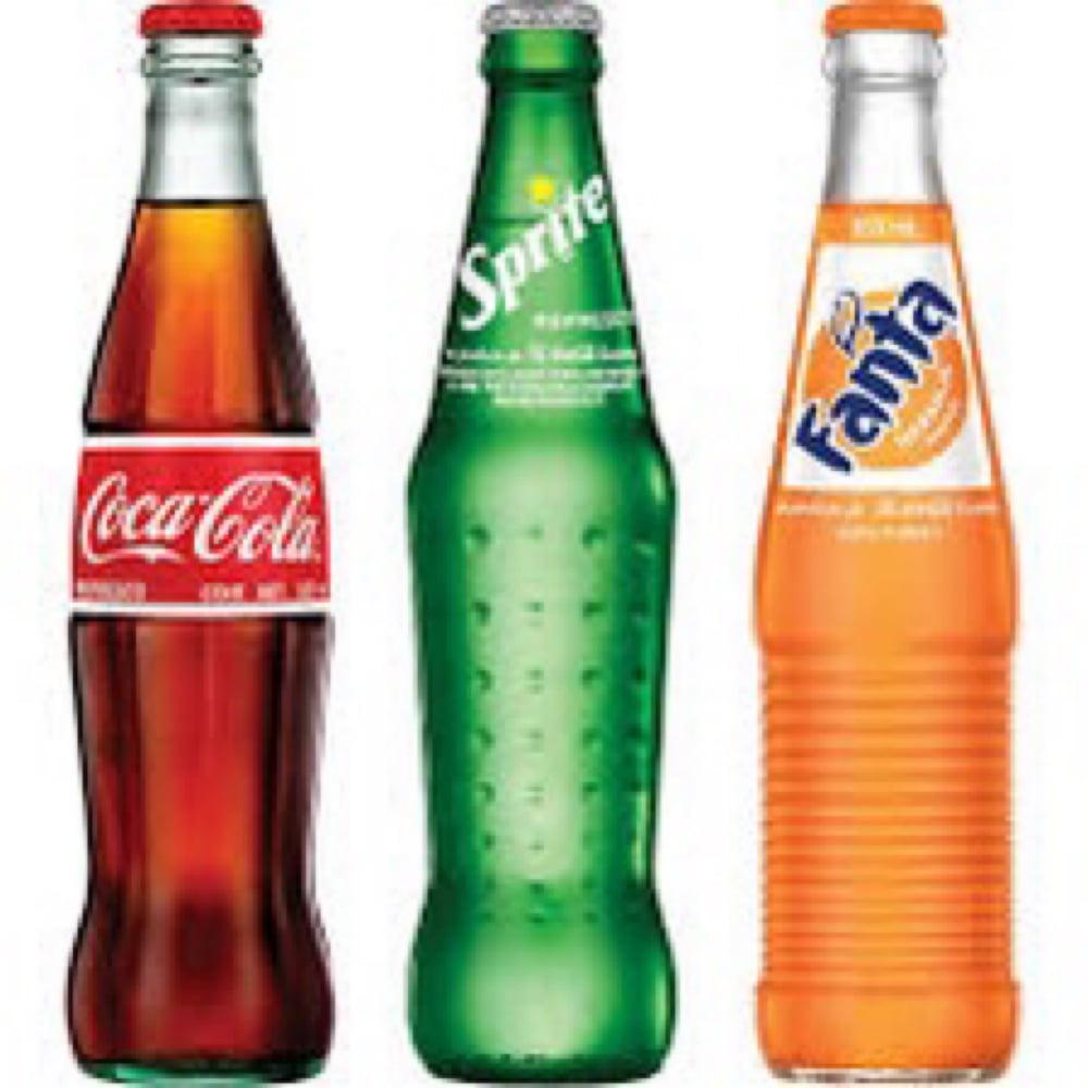 Soda Glass Bottle
