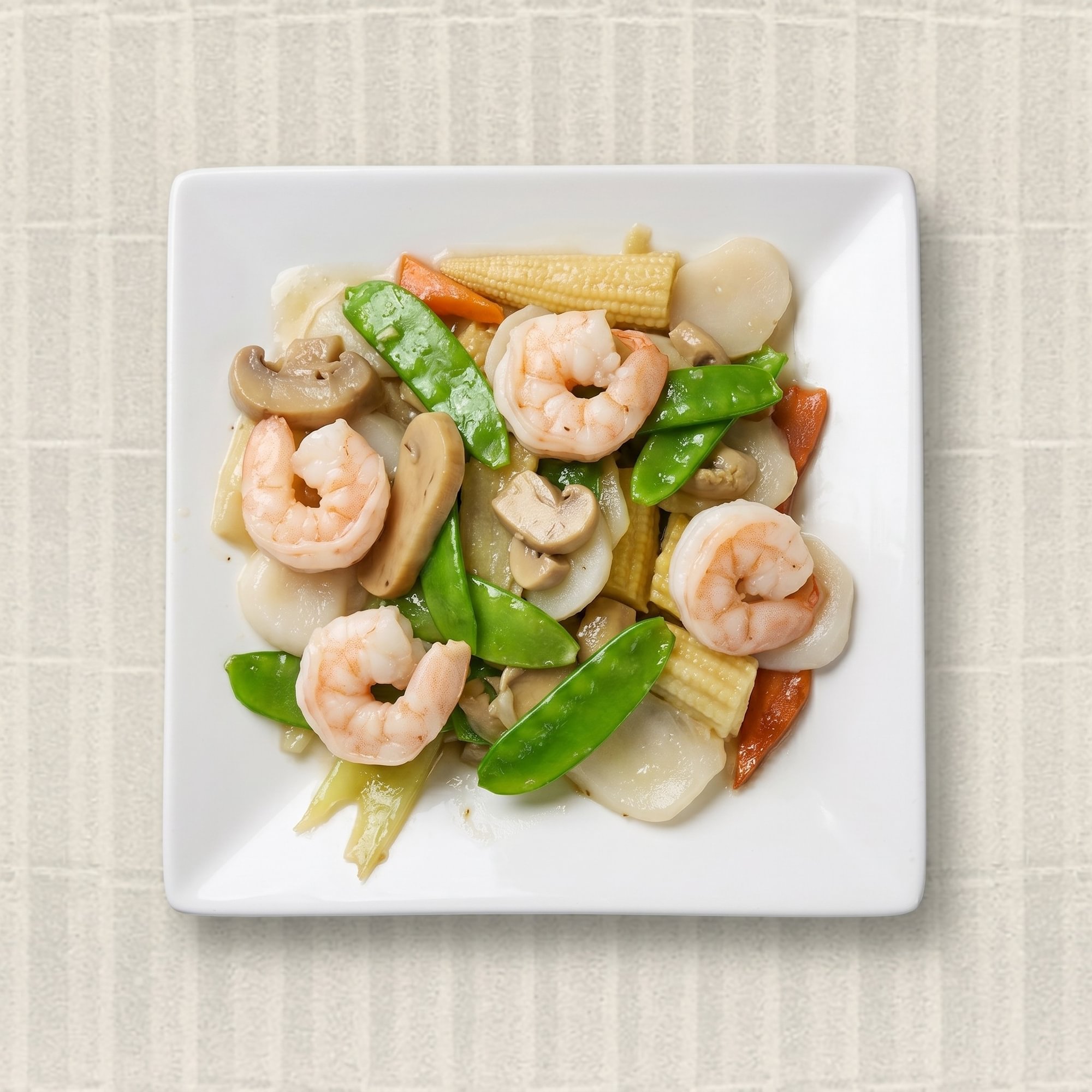 Shrimp with Snow Pea Pods