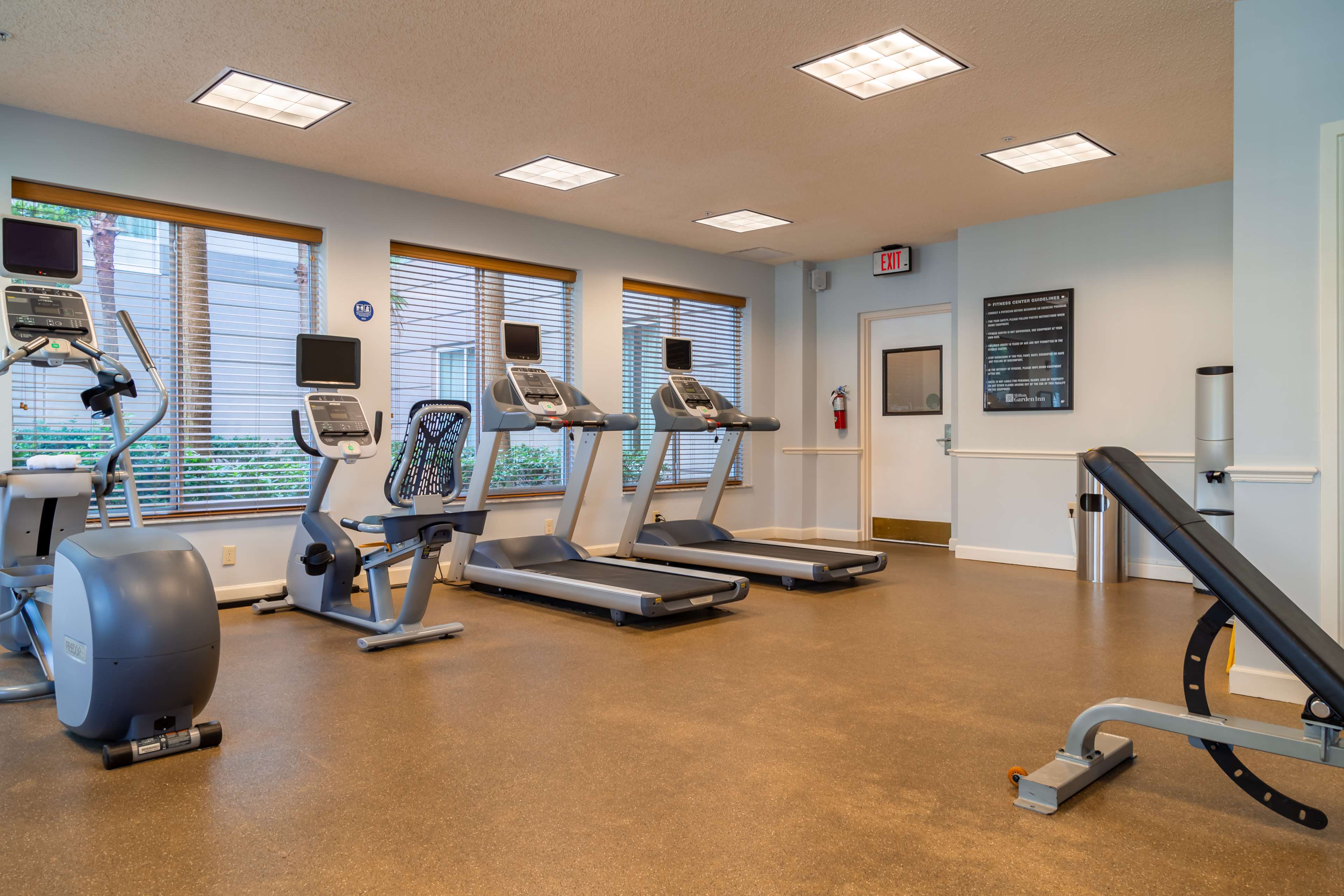 Health club  fitness center  gym