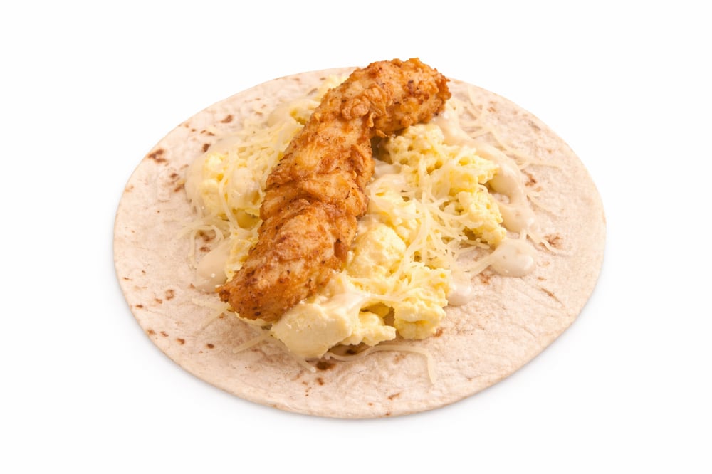 Buttermilk Fried Chicken Taco