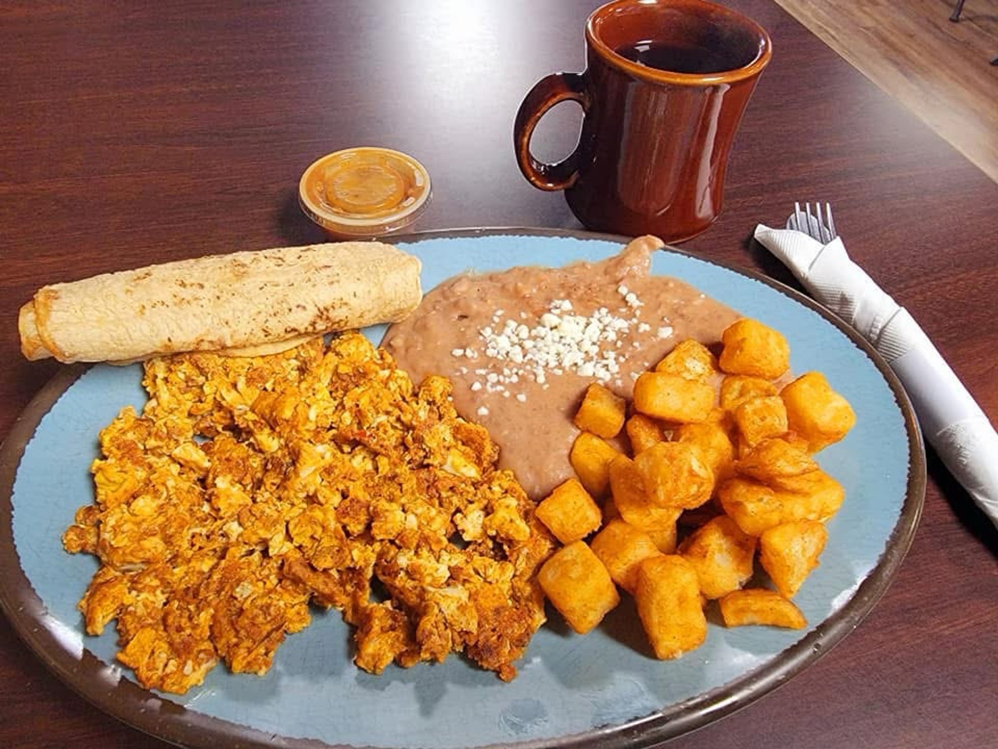 Huevos con Chorizo