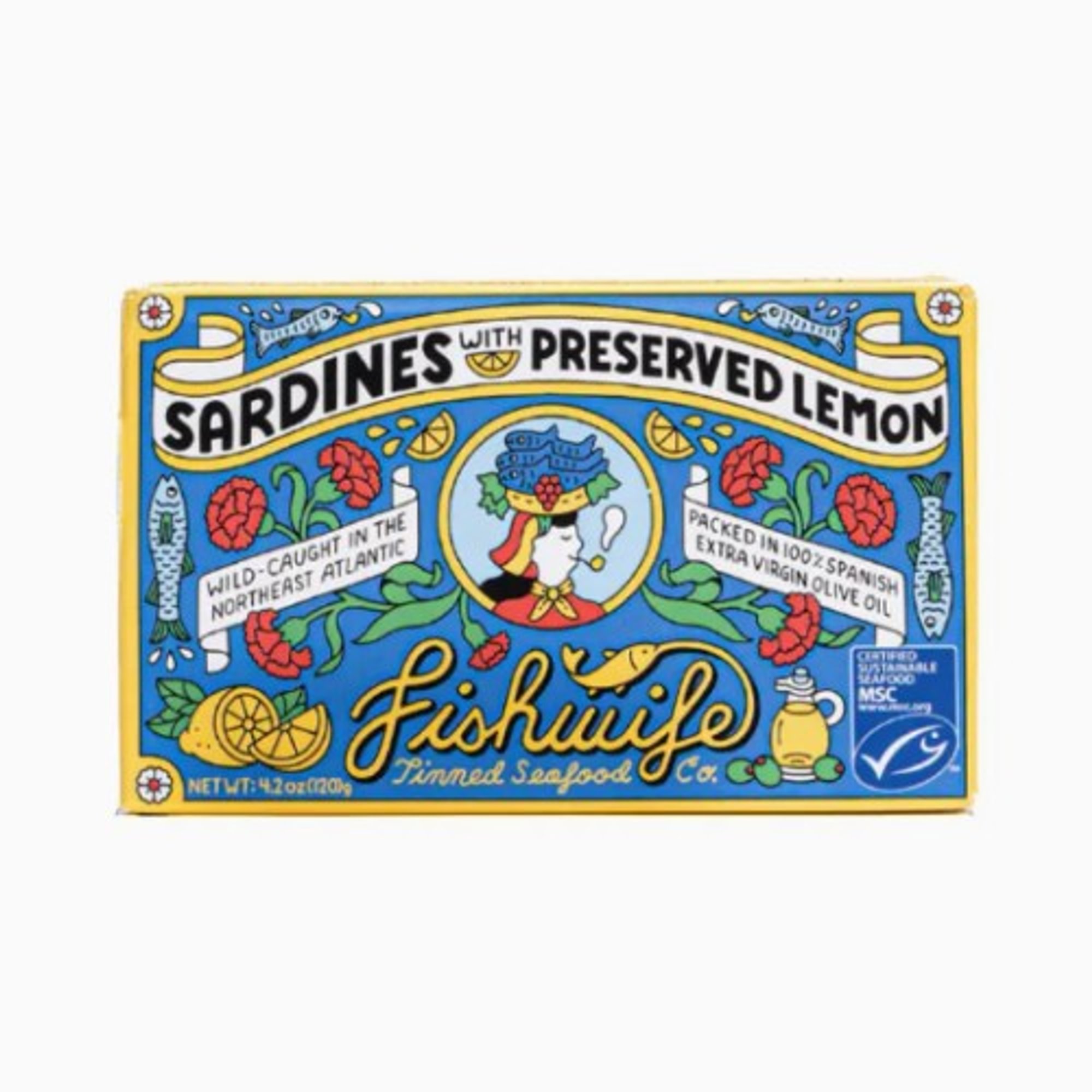 Fishwife Sardines with Preserved Lemon