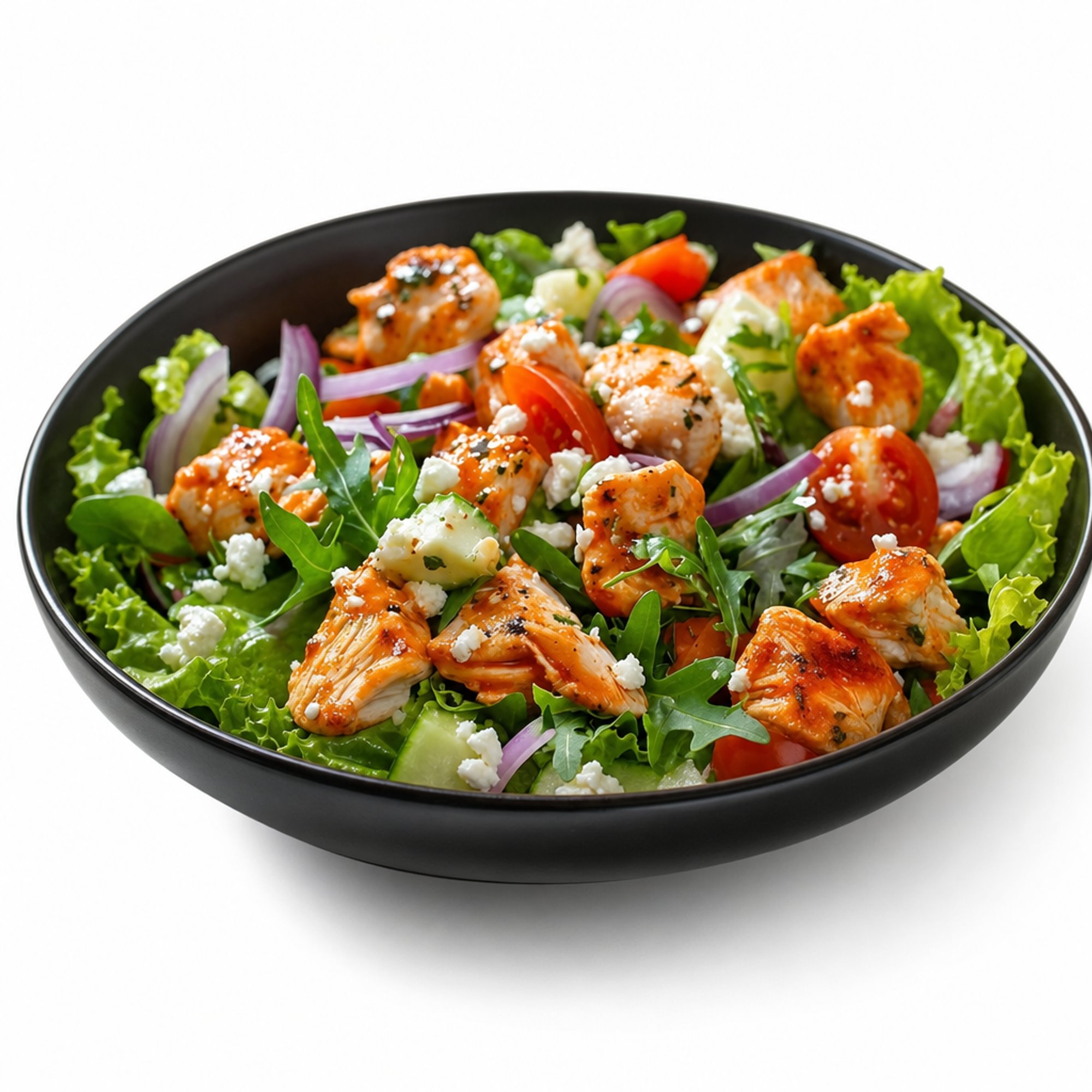 Chicken Gyro with Salad