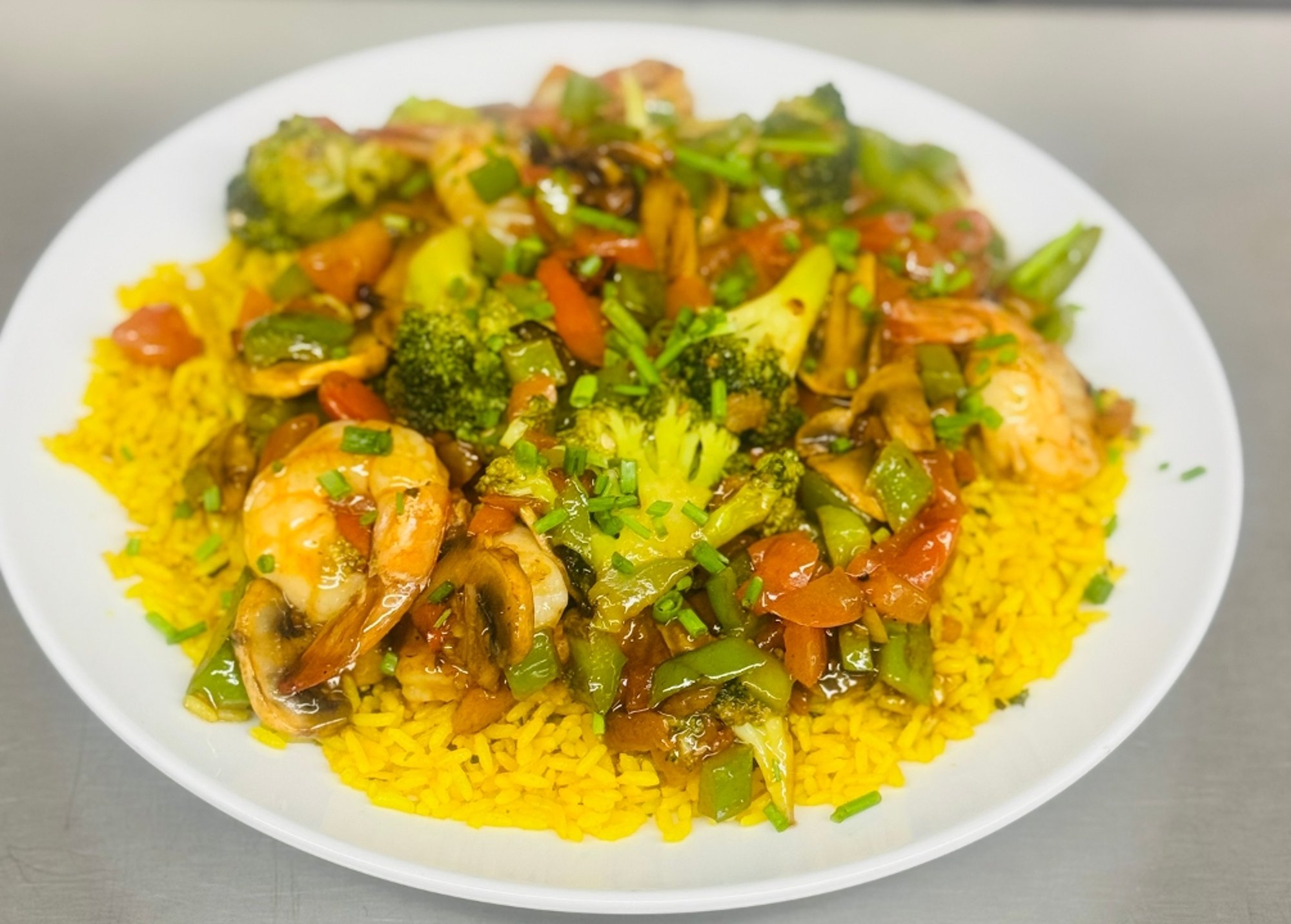Shrimp Teriyaki Rice Bowl