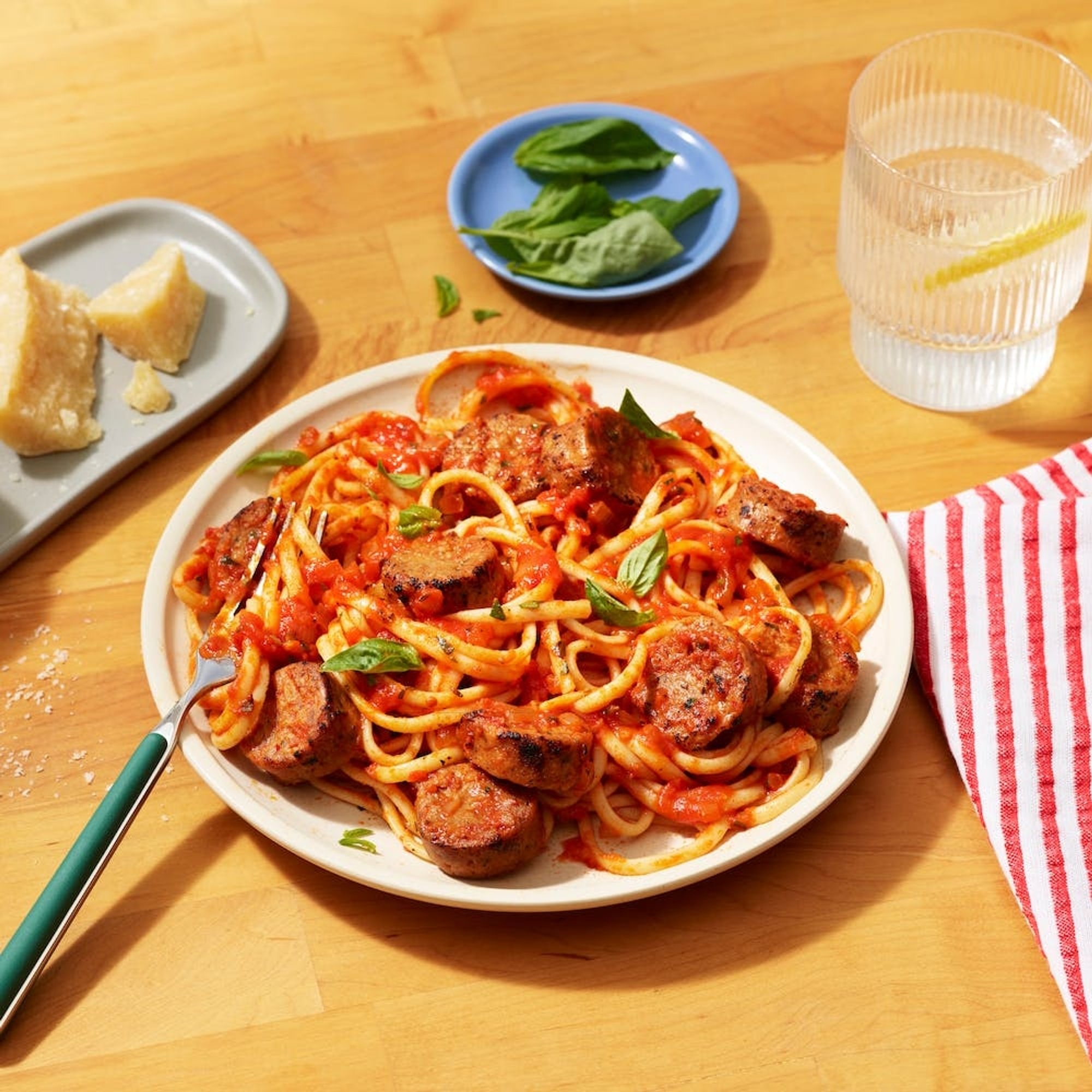 Spaghetti with Sausage