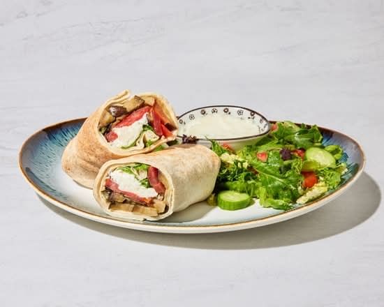 13.Grilled Eggplant Wrap