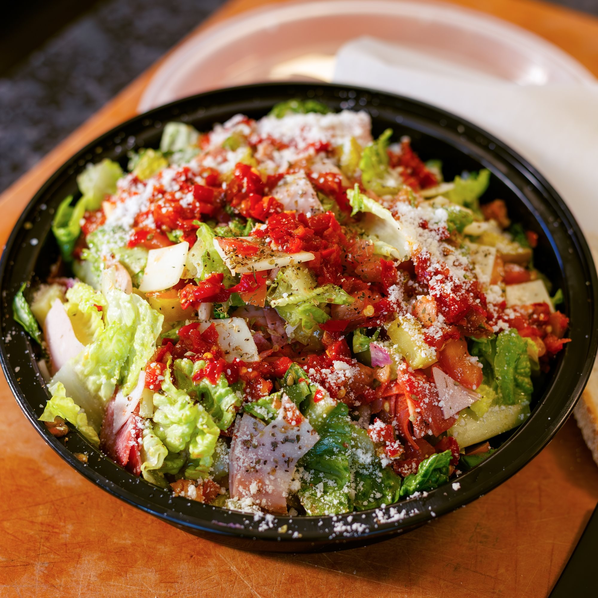 Chopped Italian Salad....Sub in a Tub