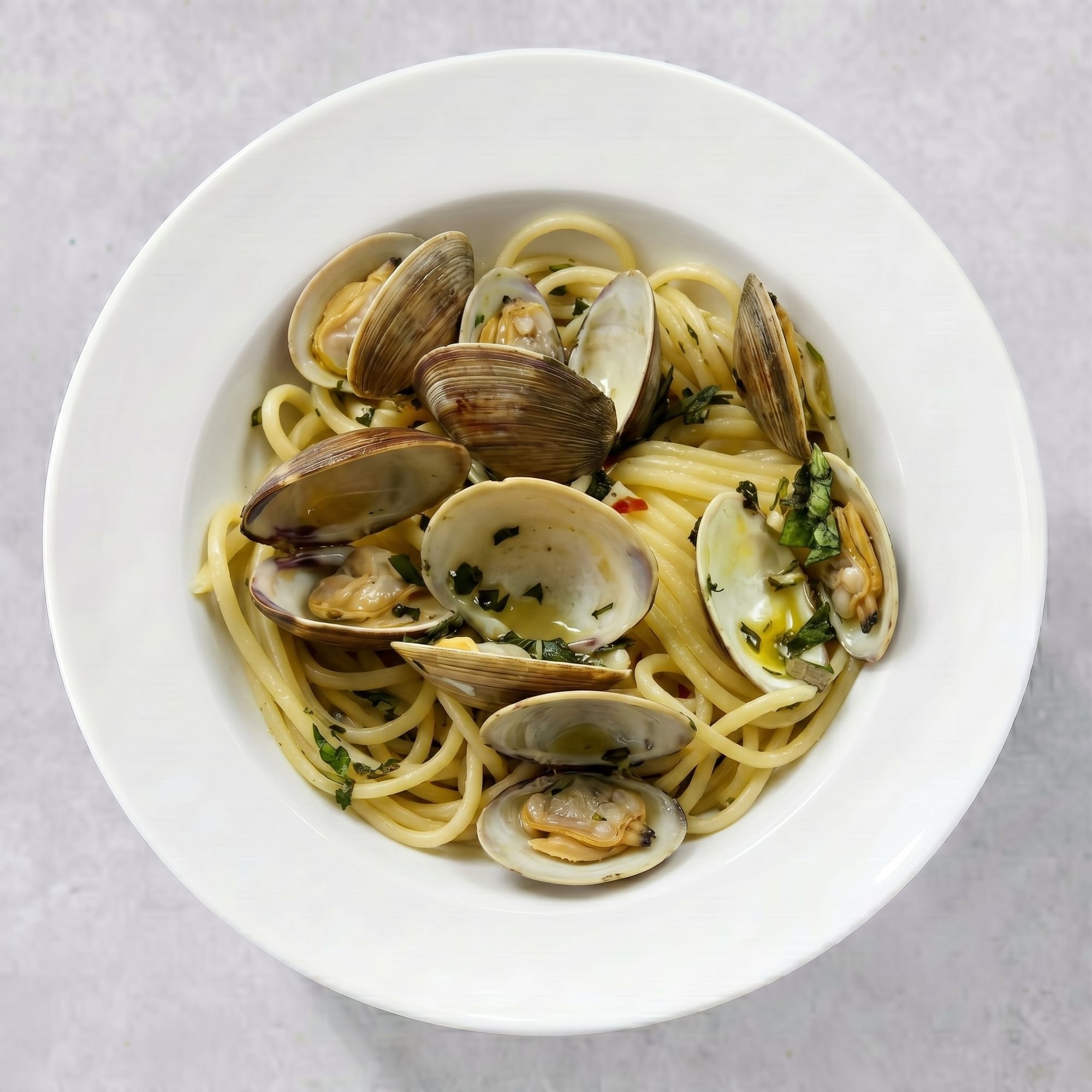 Linguine With White Clam Sauce