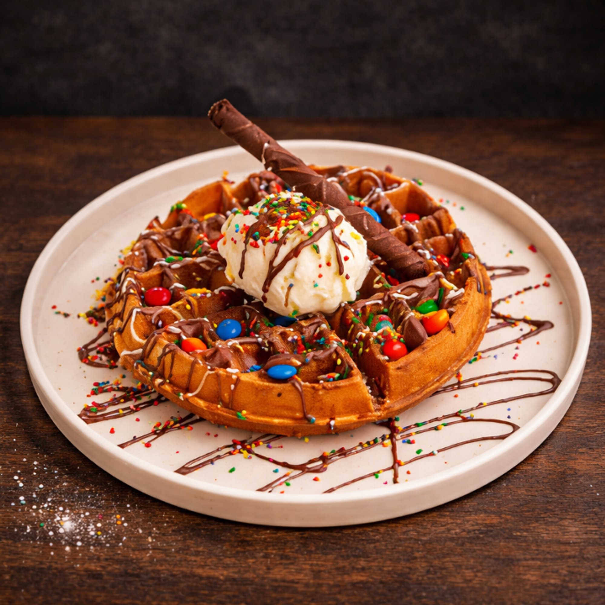 Waffle Heat Sundae