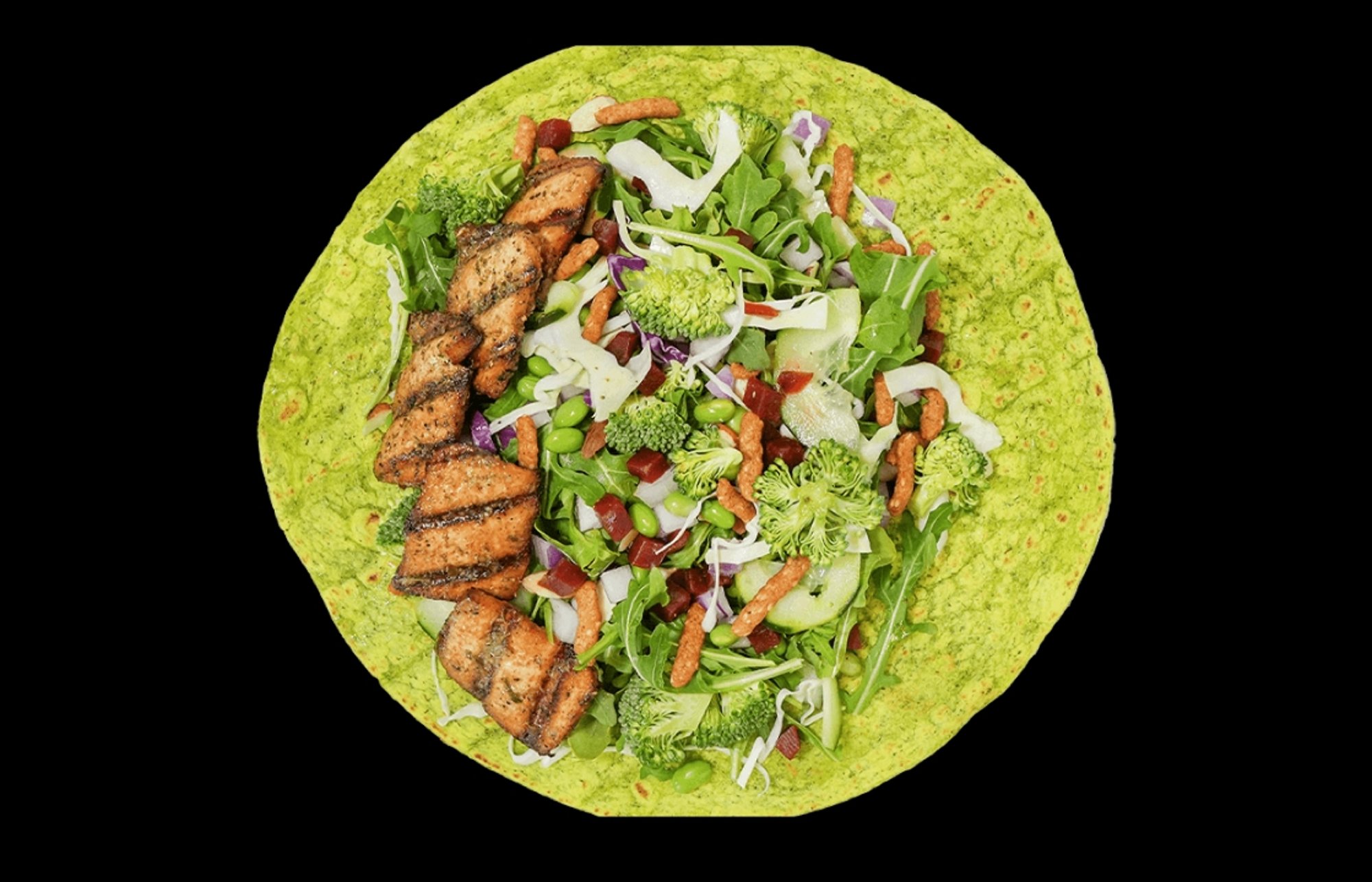 Grilled Tofu Wrap