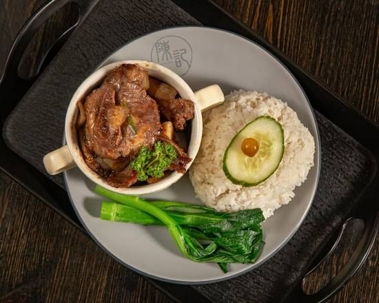LC03 Braised Korean Beef Ribs over Rice