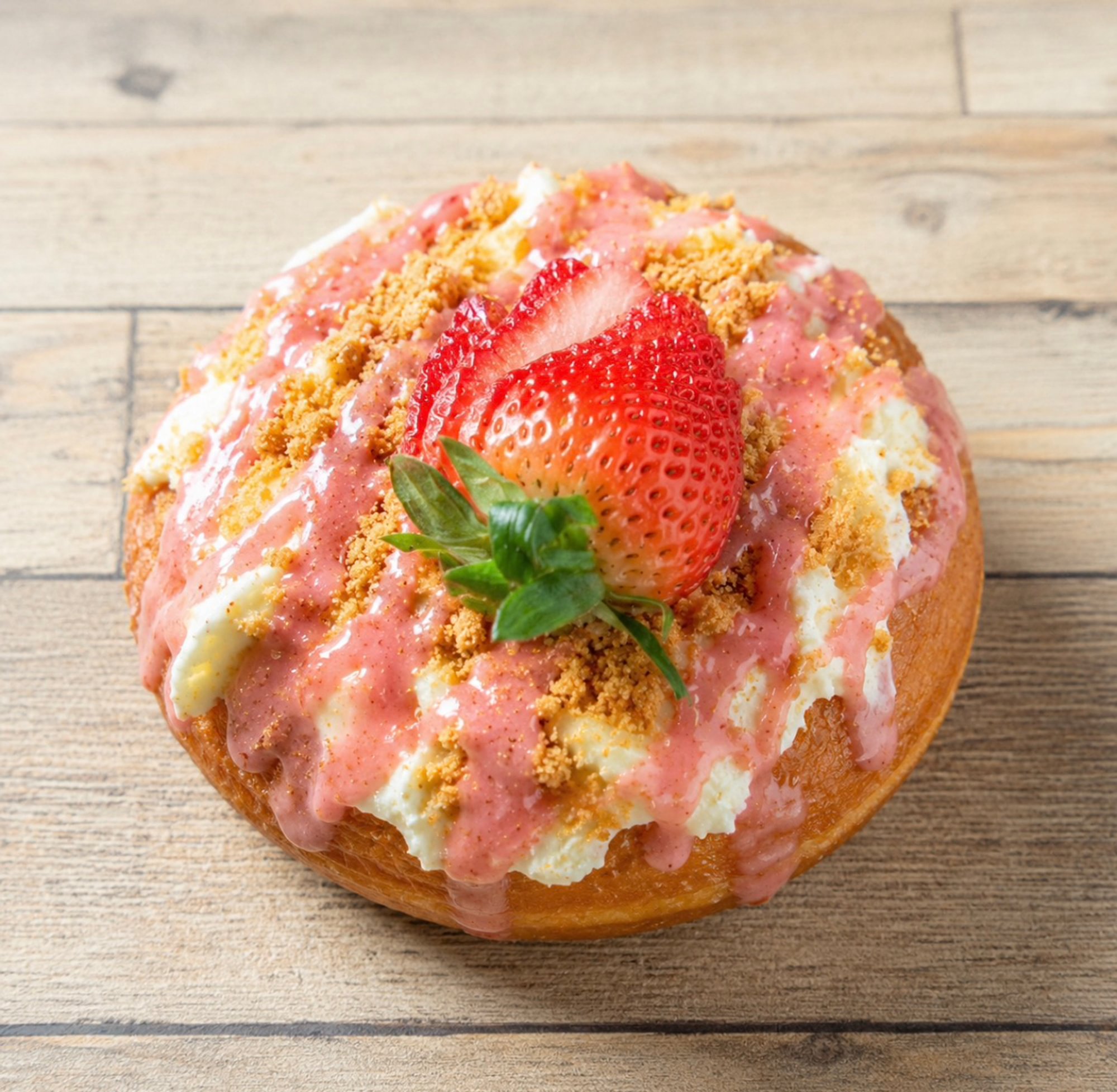 Strawberry Cheesecake Cronut