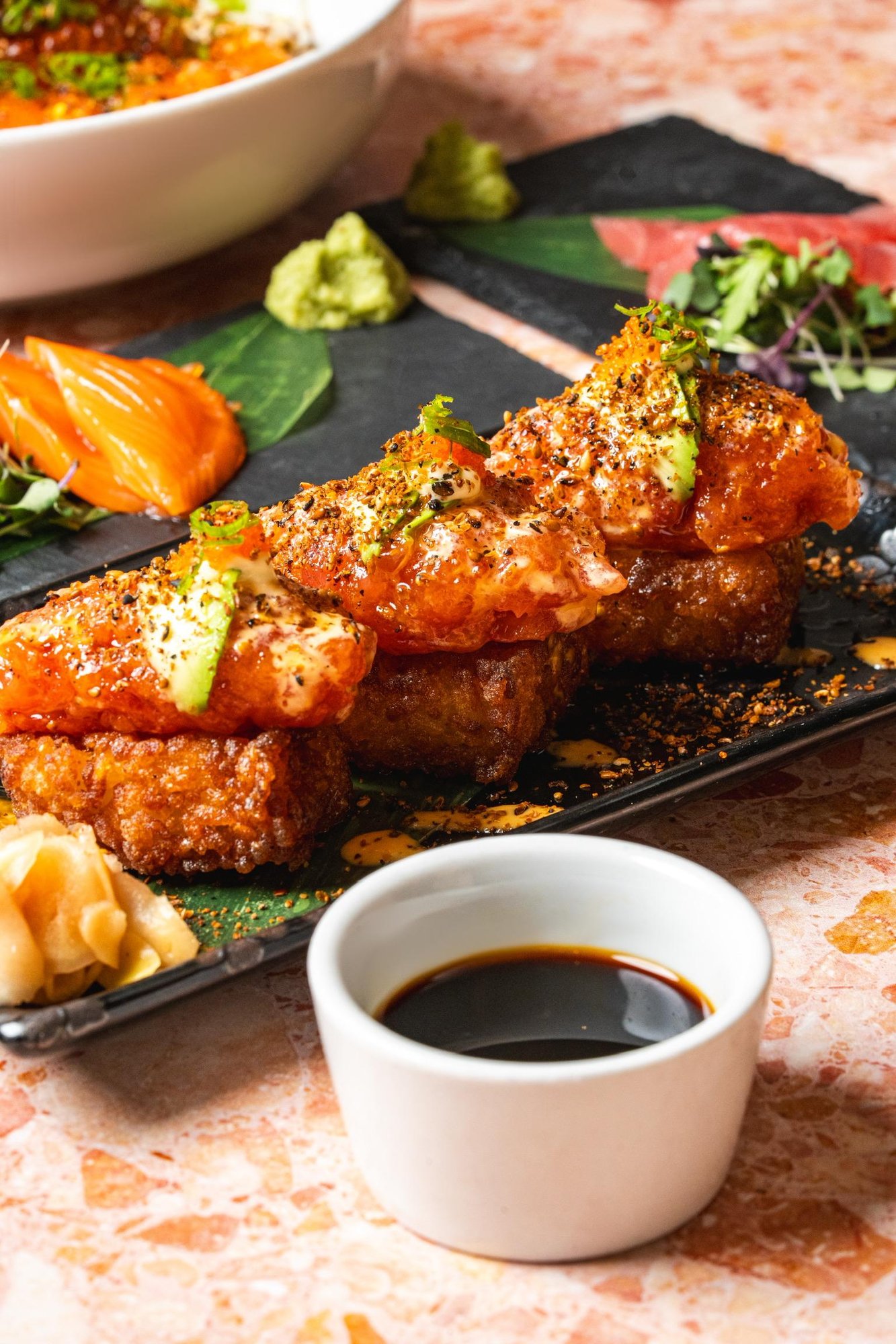 Tuna crispy rice