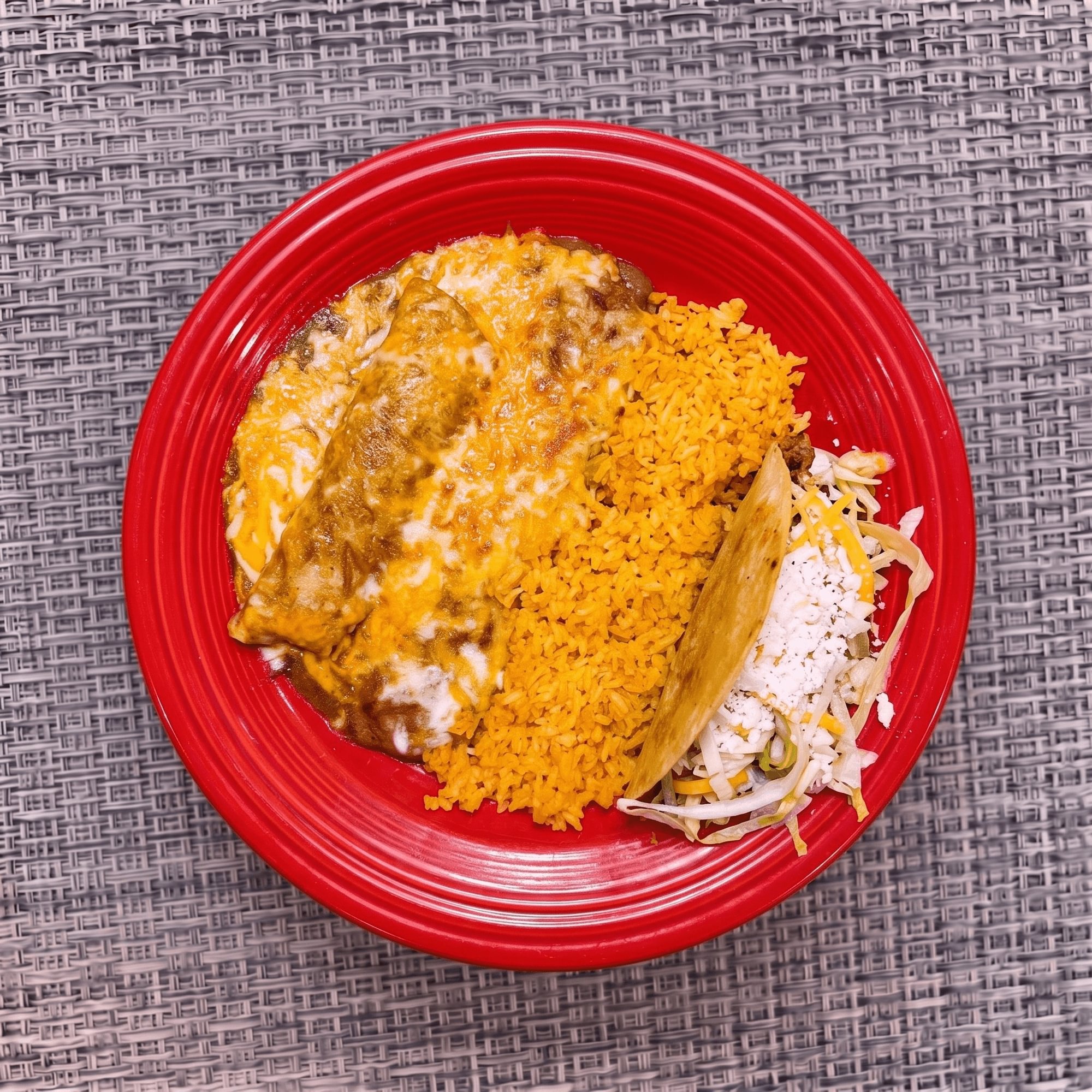 #6. Taco and Enchiladas Combo