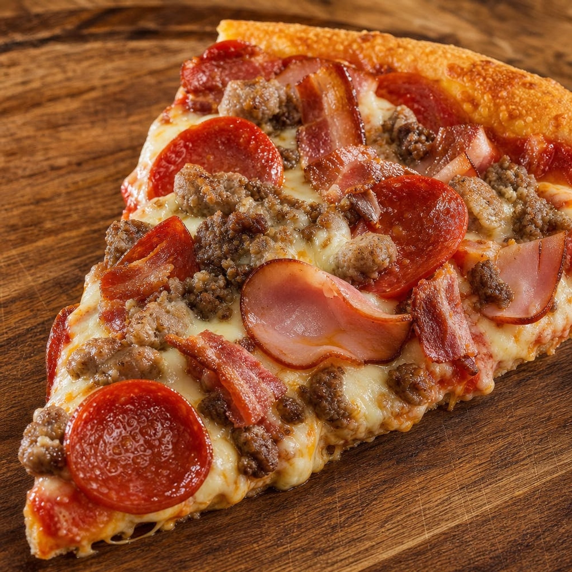 Meat Lover's Pizza Slice