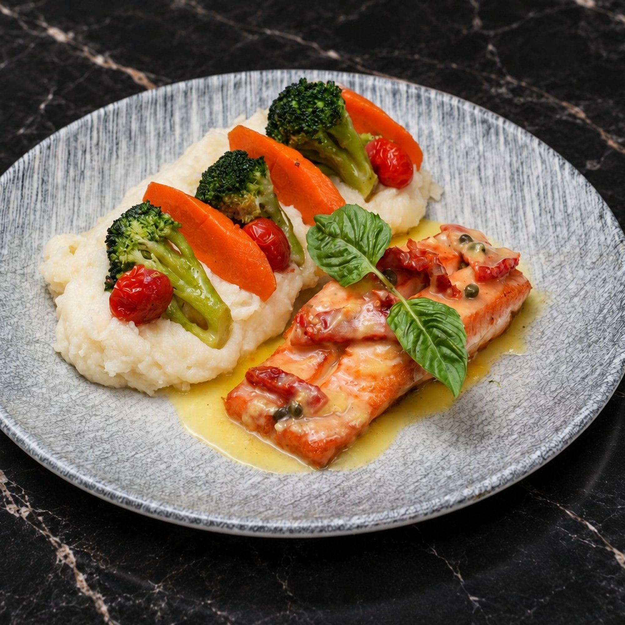 Salmon Scaloppine