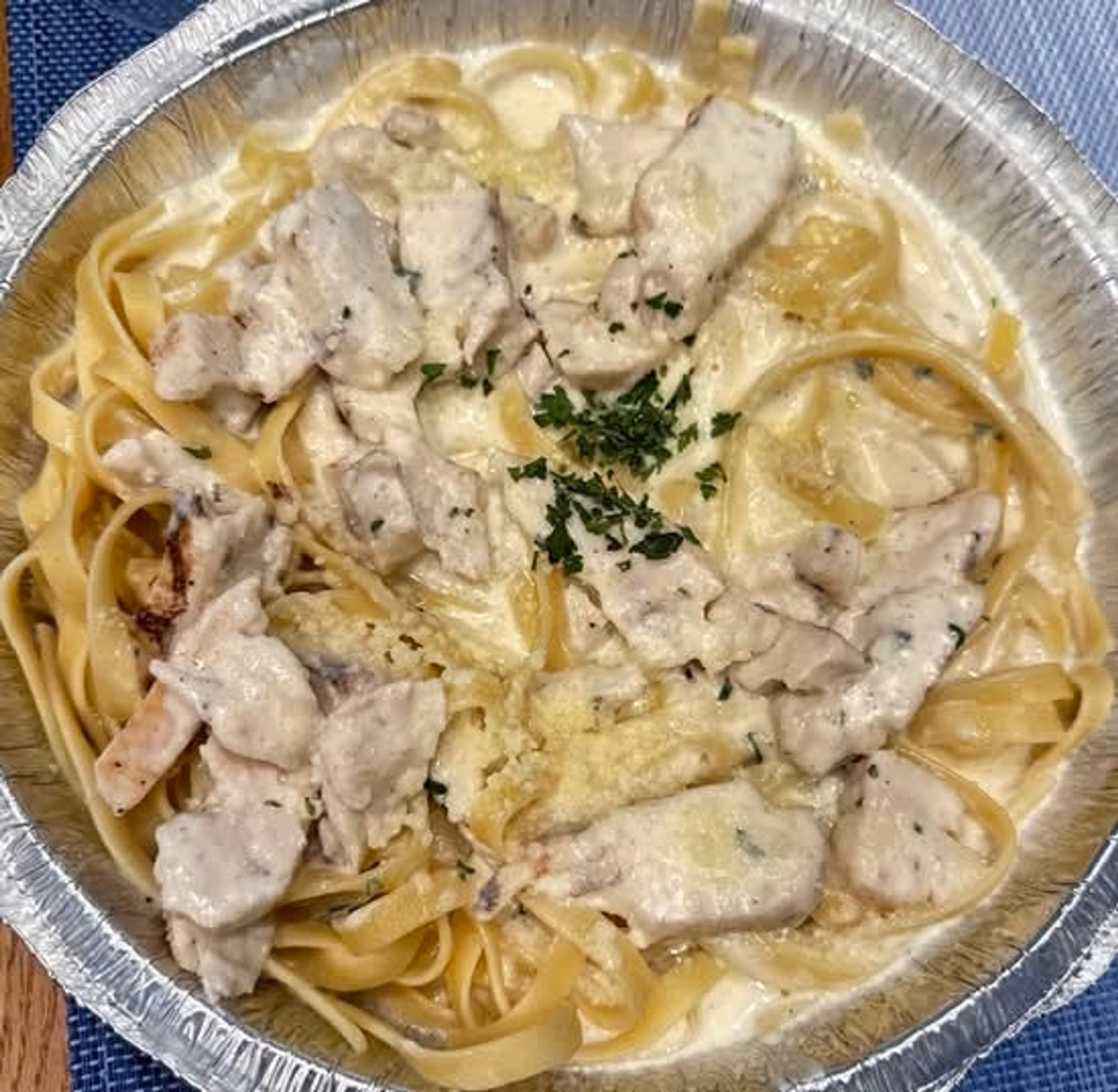 Chicken Fettuccine Alfredo