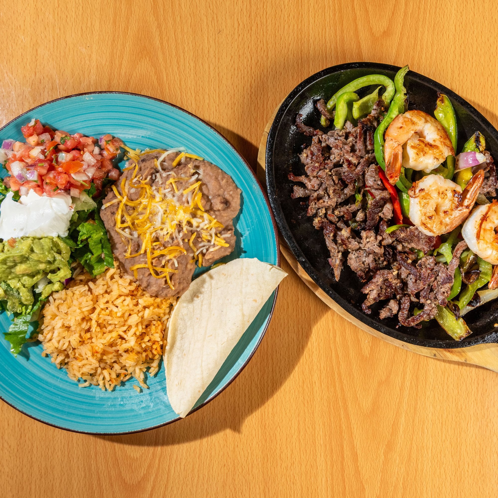 Sizzlin Fajitas Combo