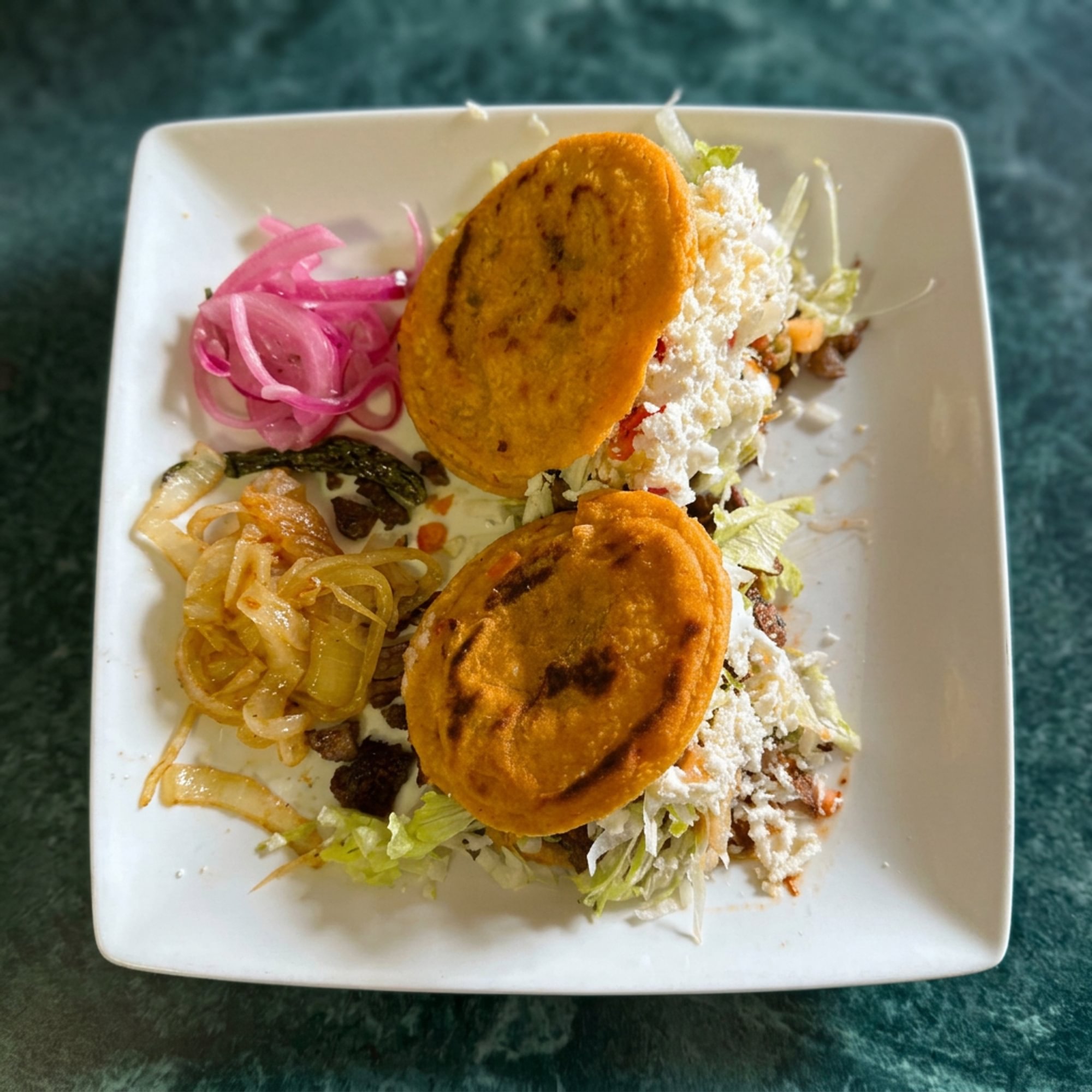 Adobada Gorditas (Stuffed Corn Pockets)