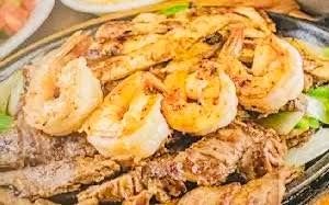 Pollo Asado con Camarones (Shrimp)