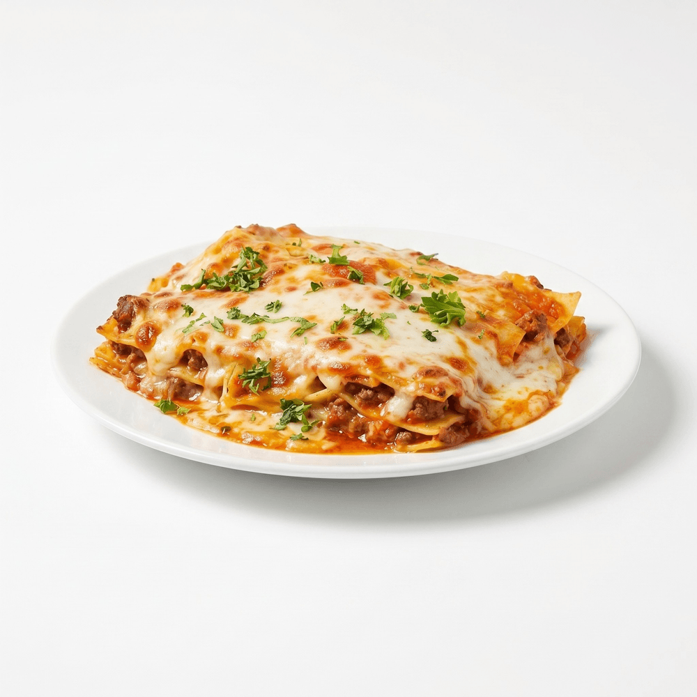 Homemade Baked Meat Lasagna