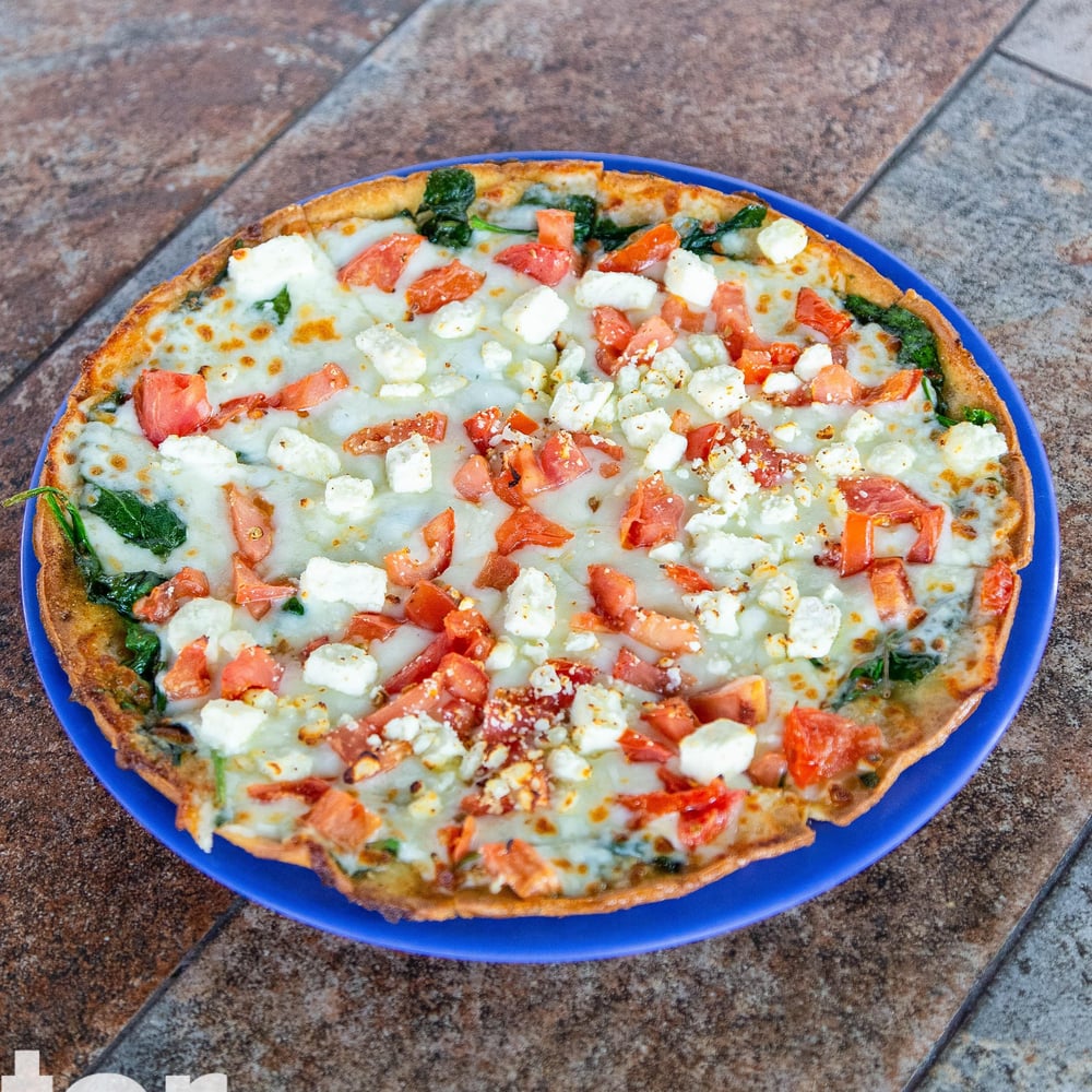 GF MEDITERREAN CAULIFLOWER PIZZA