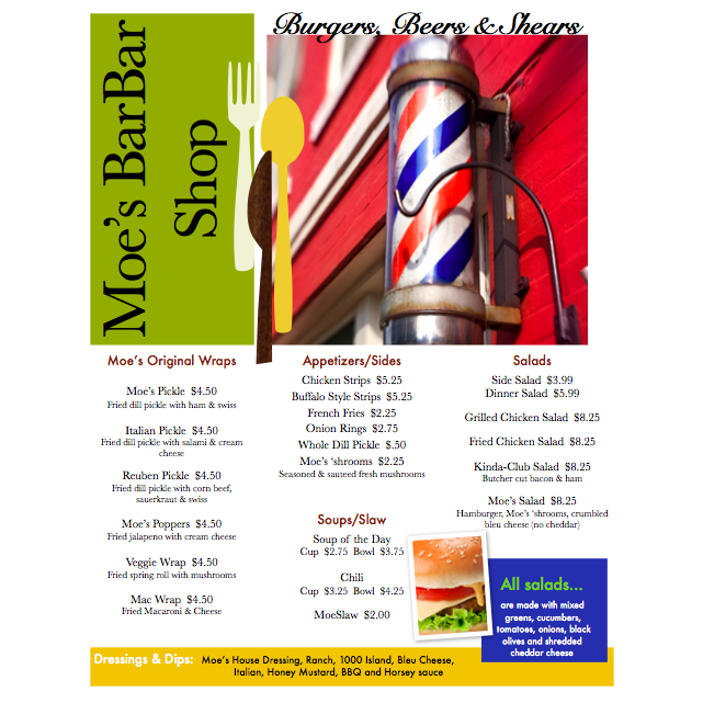 Moe's BarBar Shop Logo