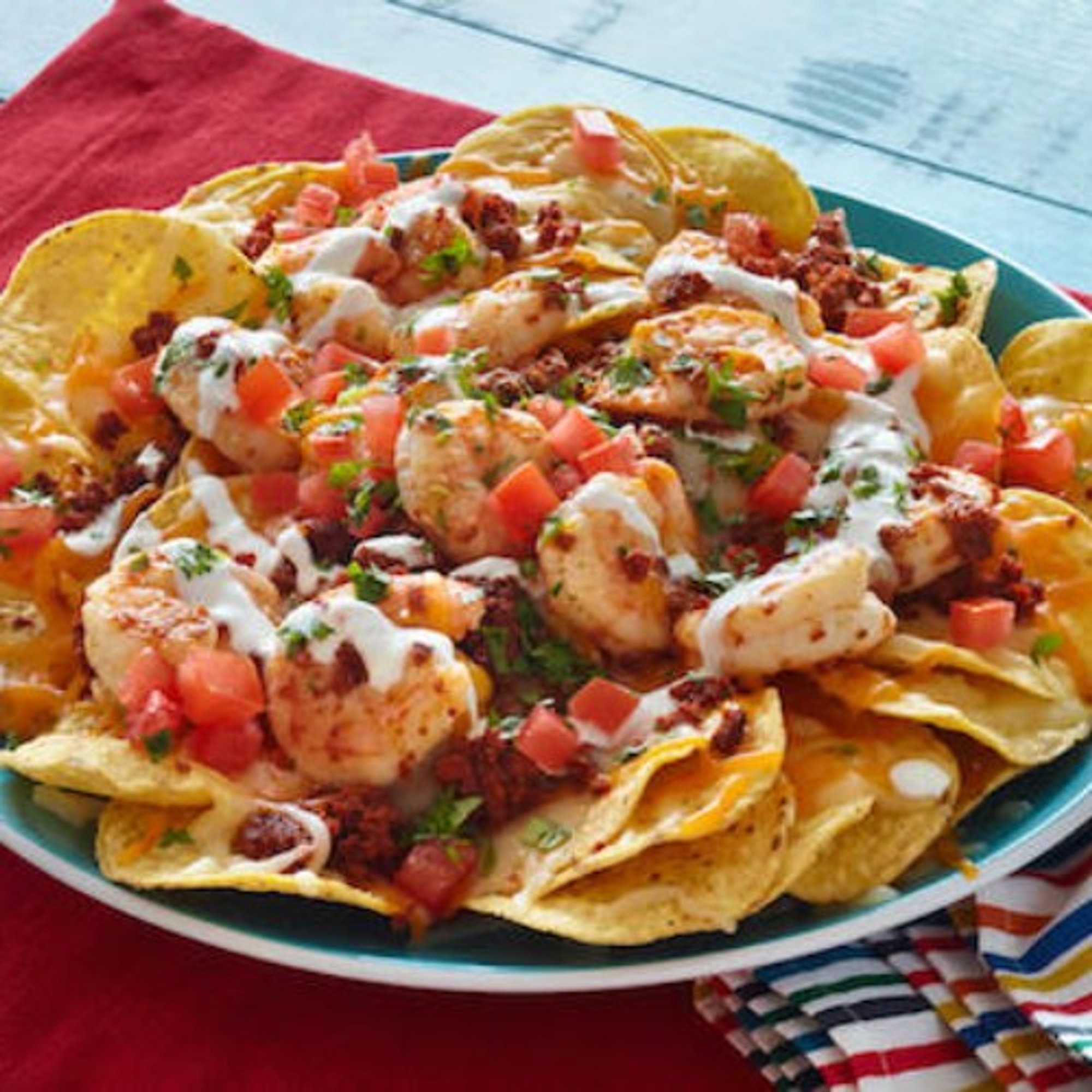 Shrimp Super Nachos
