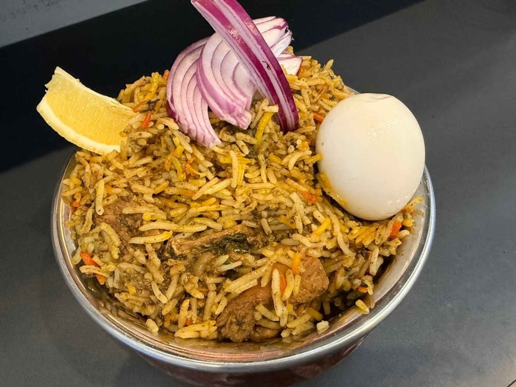 Gongura Chicken Biryani