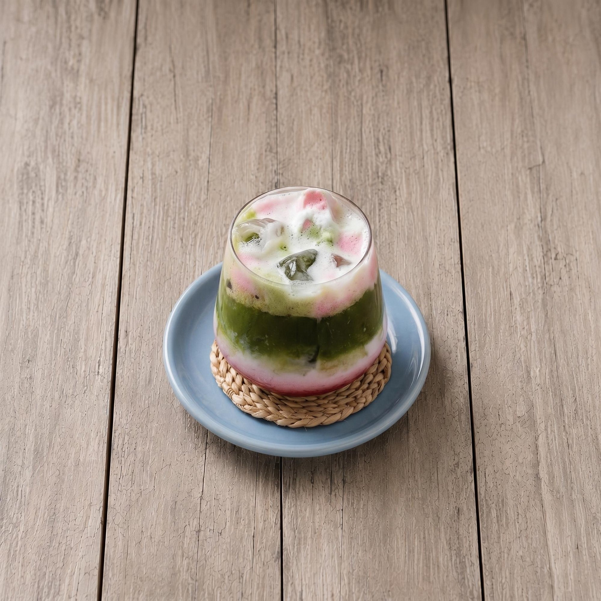 Iced Raspberry Matcha