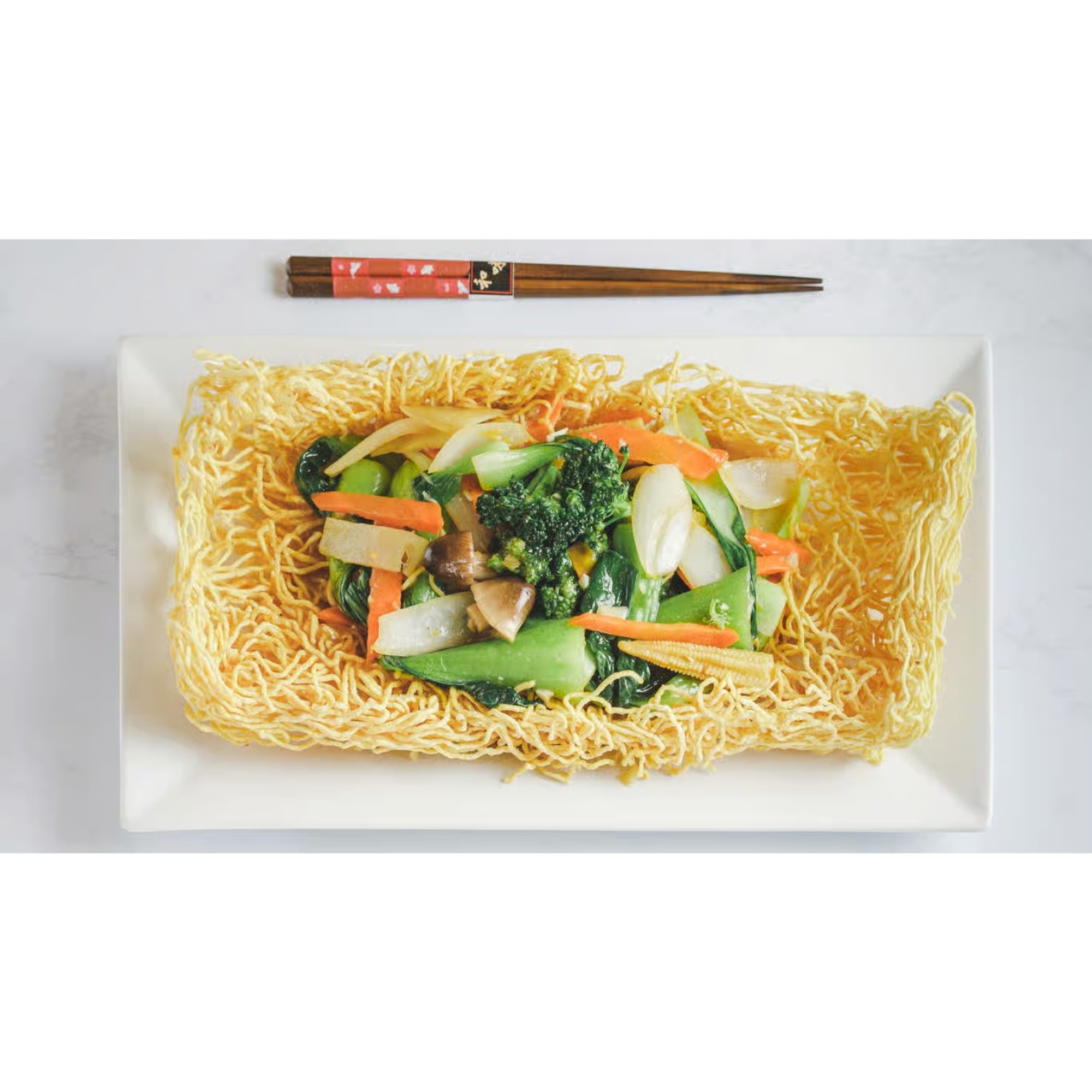 V3. Crispy Egg Noodles