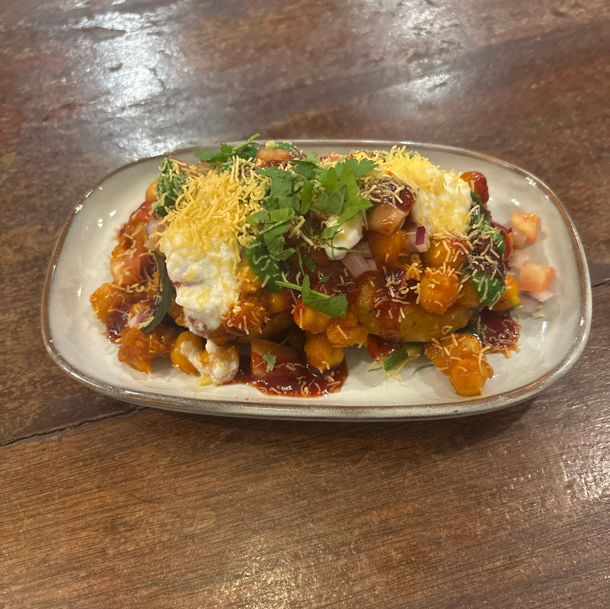 Aloo Tikki Chat