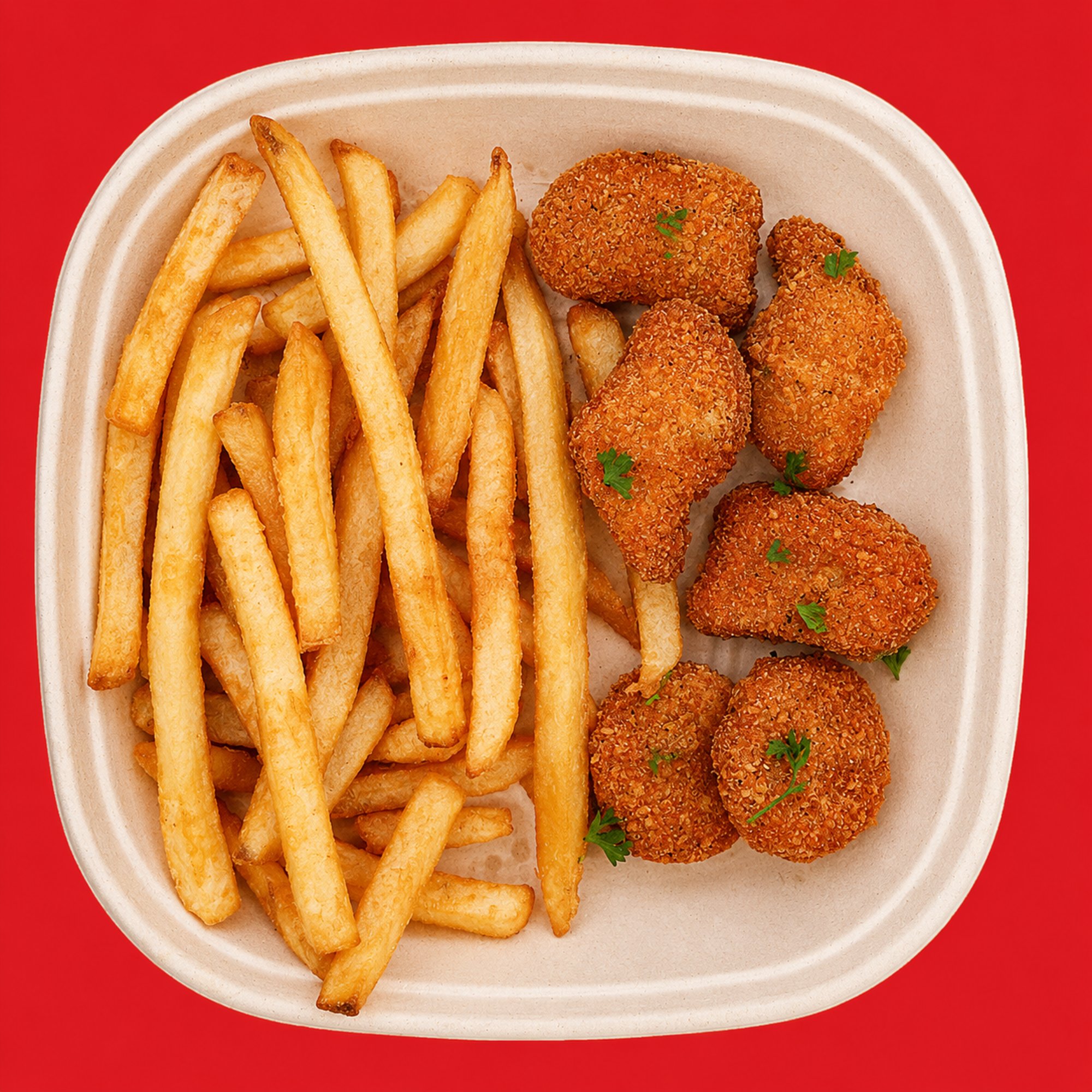 Chicken Nuggets with Fries