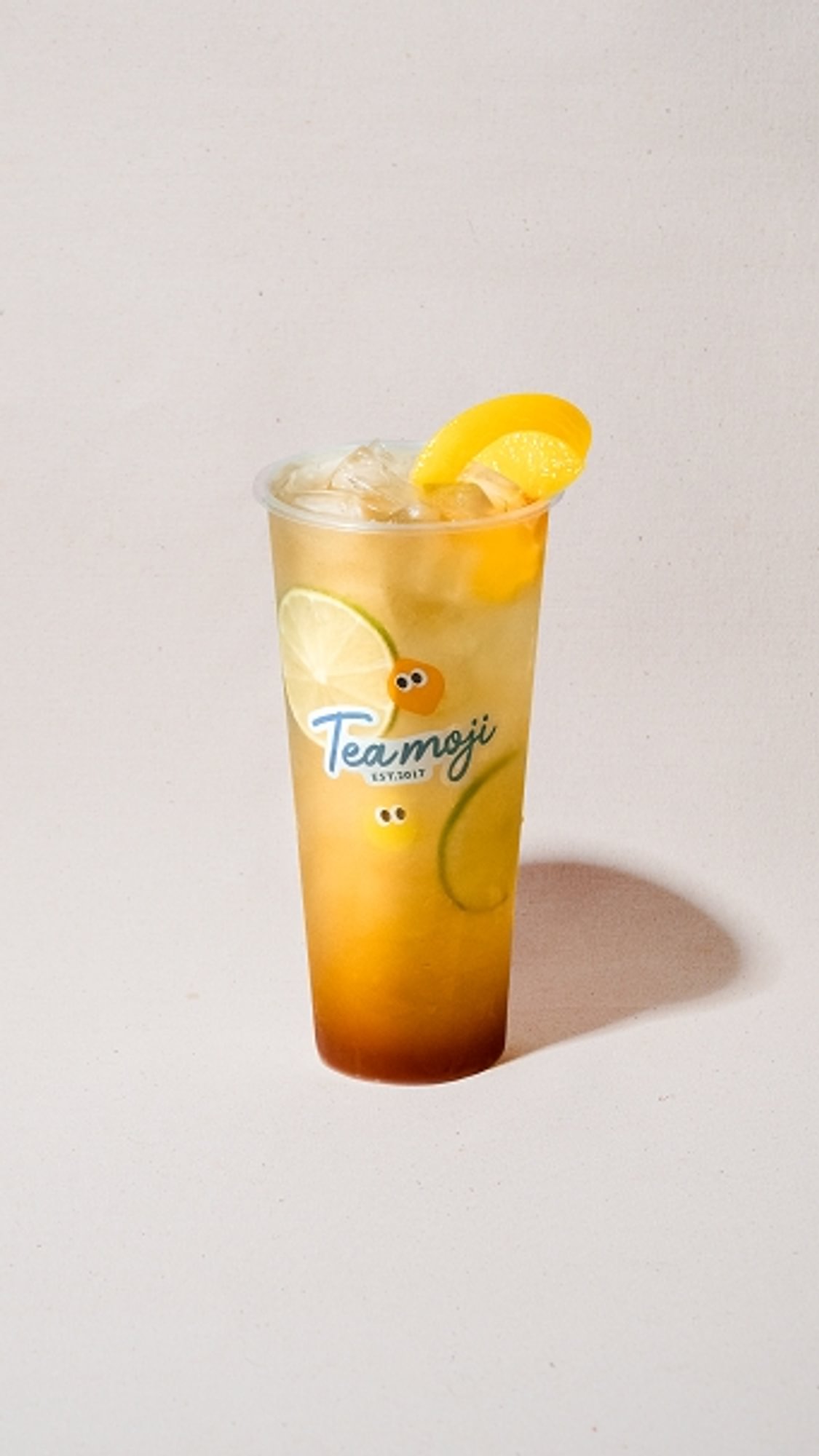 Limeade Peach Green Tea Fizz / 蜜桃青柠泡泡茶