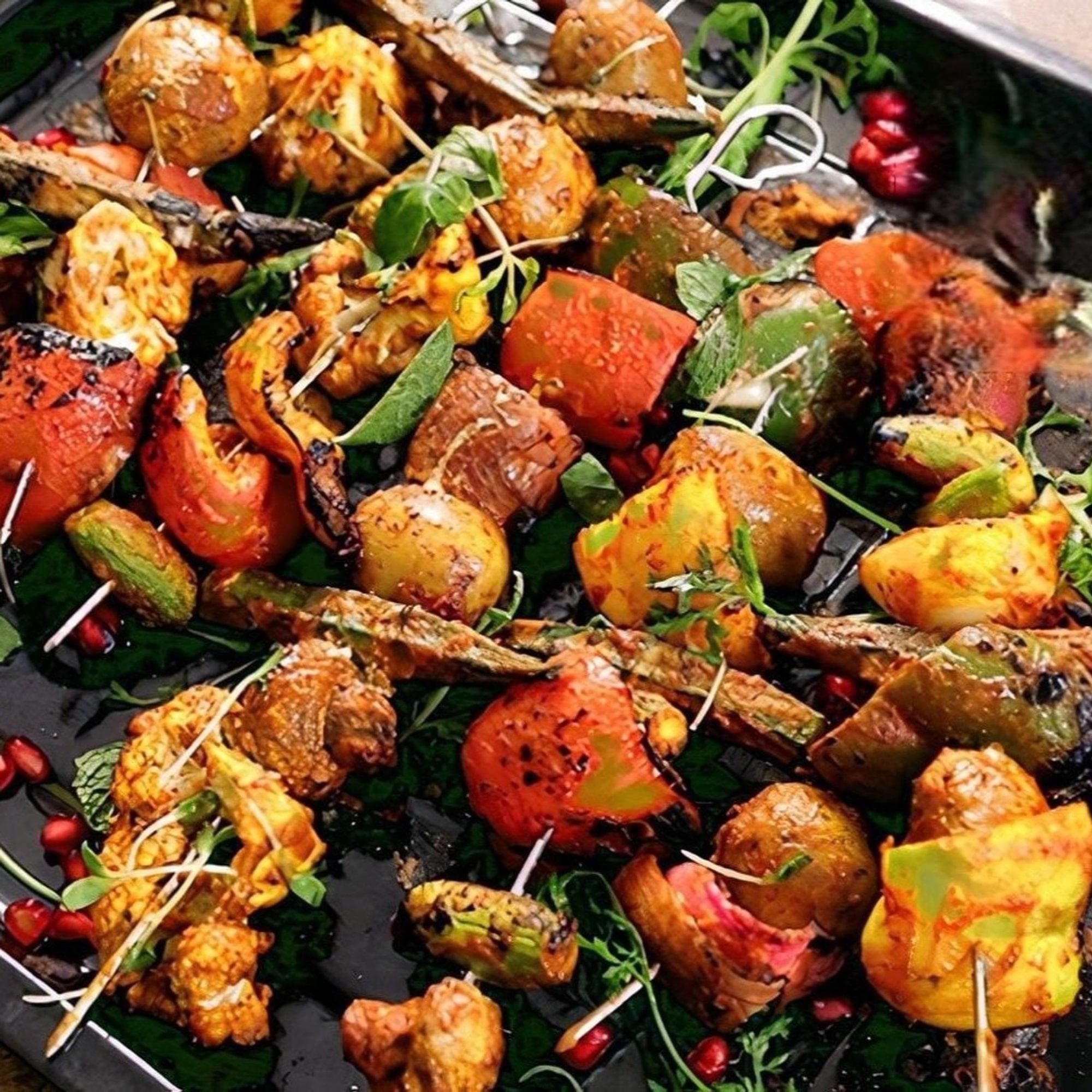 Tandoori Subz Platter