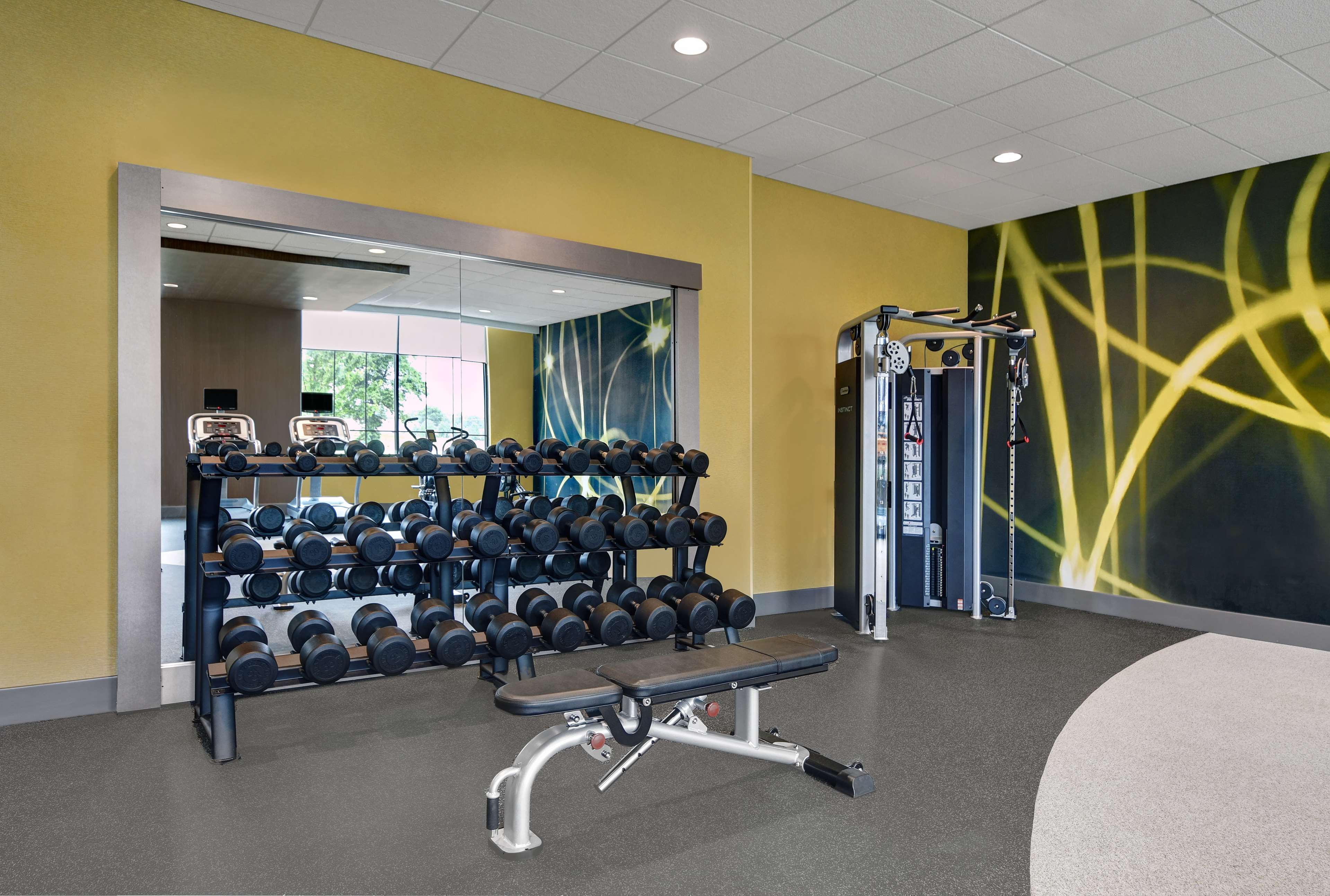 Health club  fitness center  gym