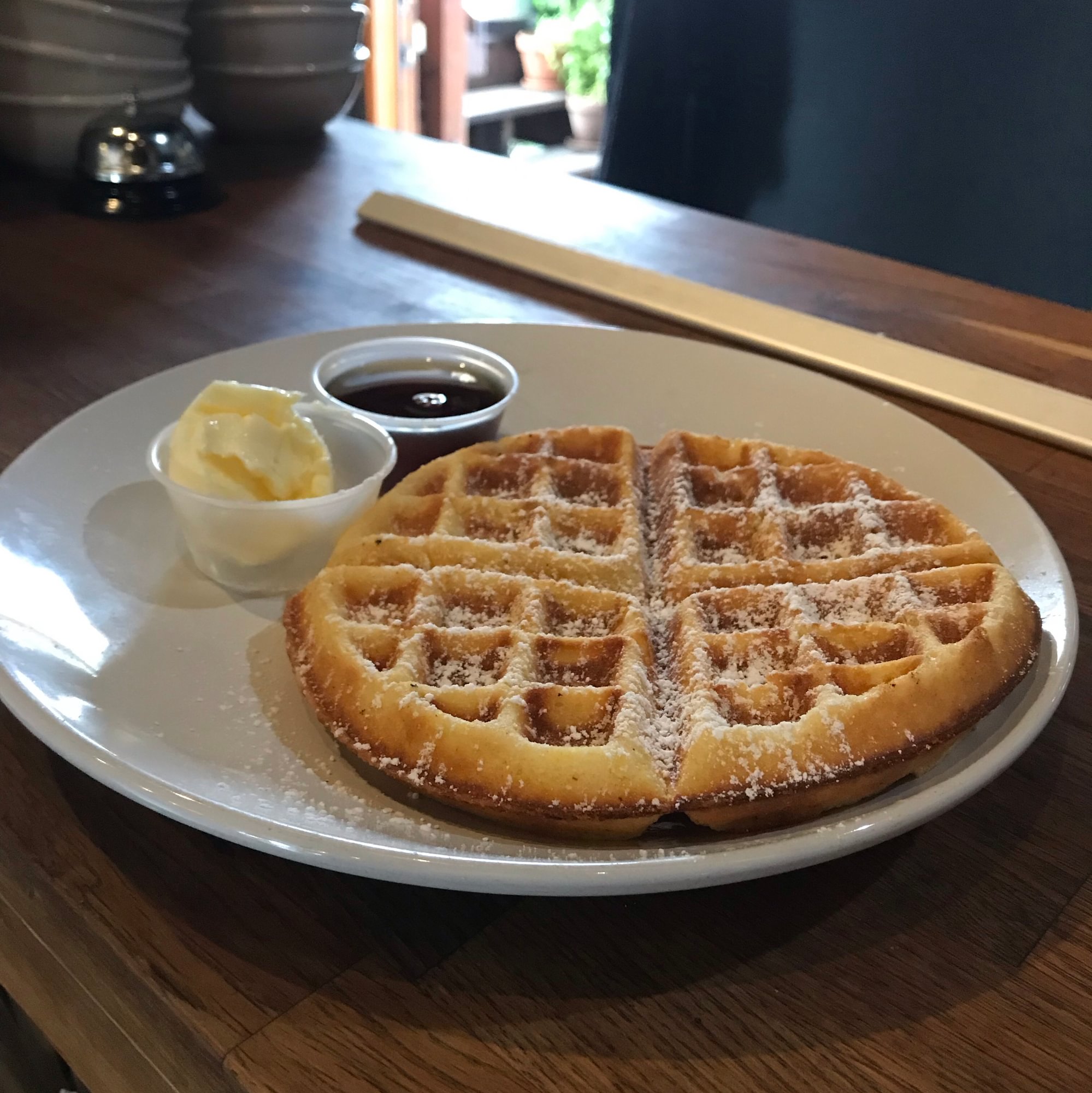 Corn Bread Waffle (veg)