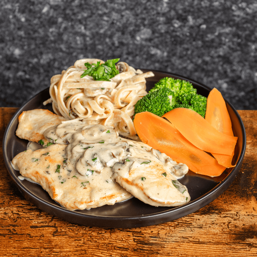 Chicken Cutlet Al Fungi