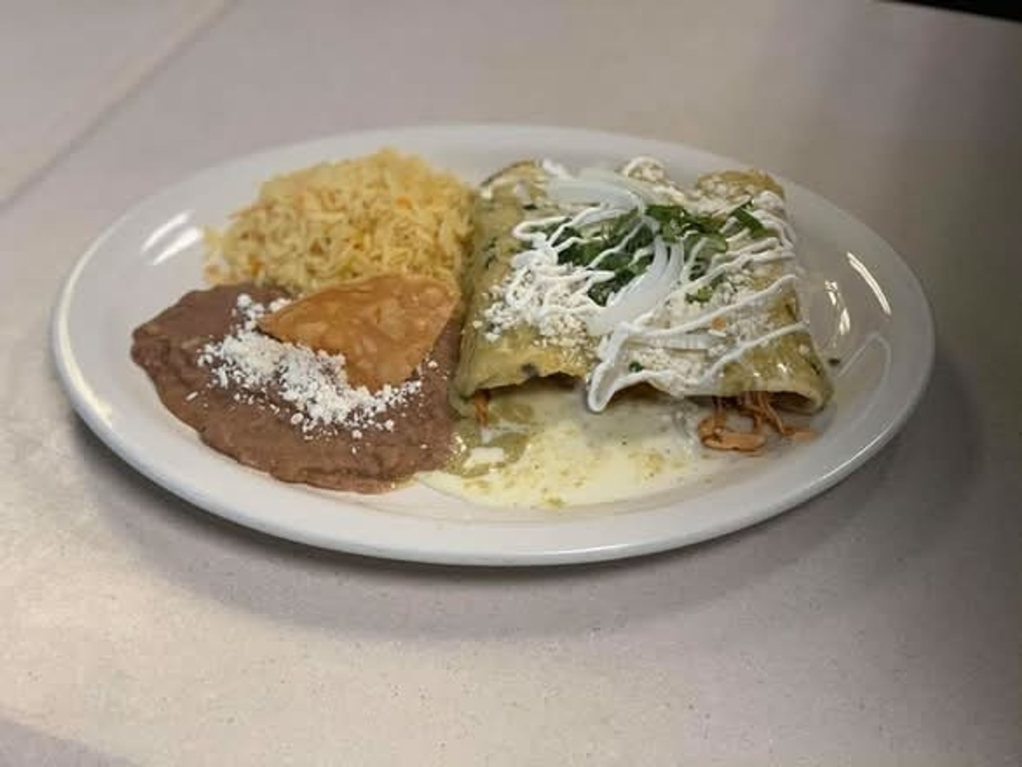 Enchiladas Verdes