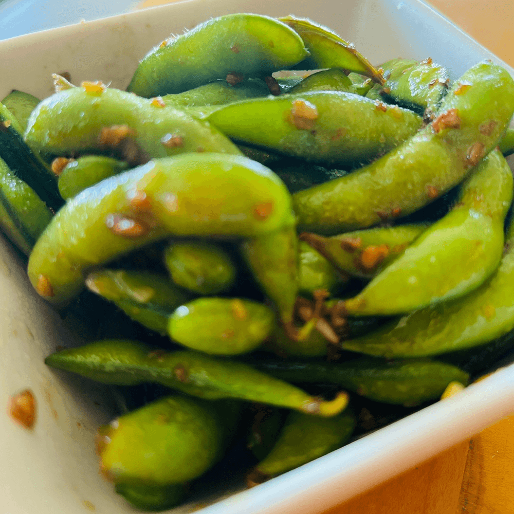 Garlic Edamame