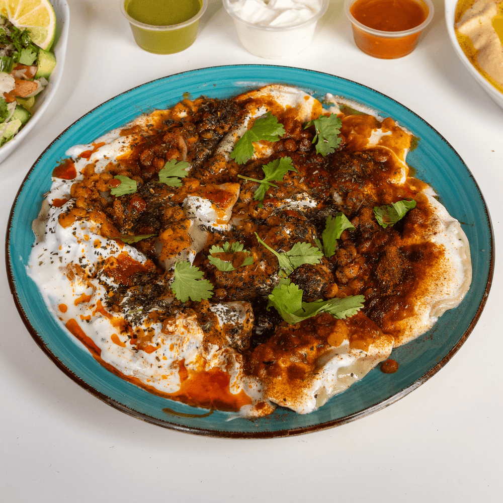 Ashak ( steamed dumplings )